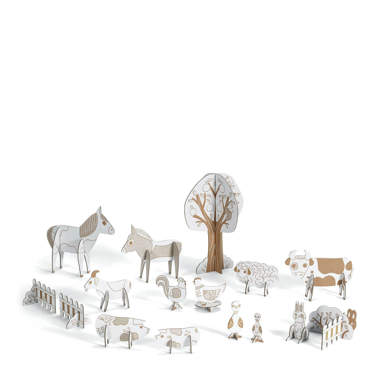 Colour Assemble Play Craft Set - Farm