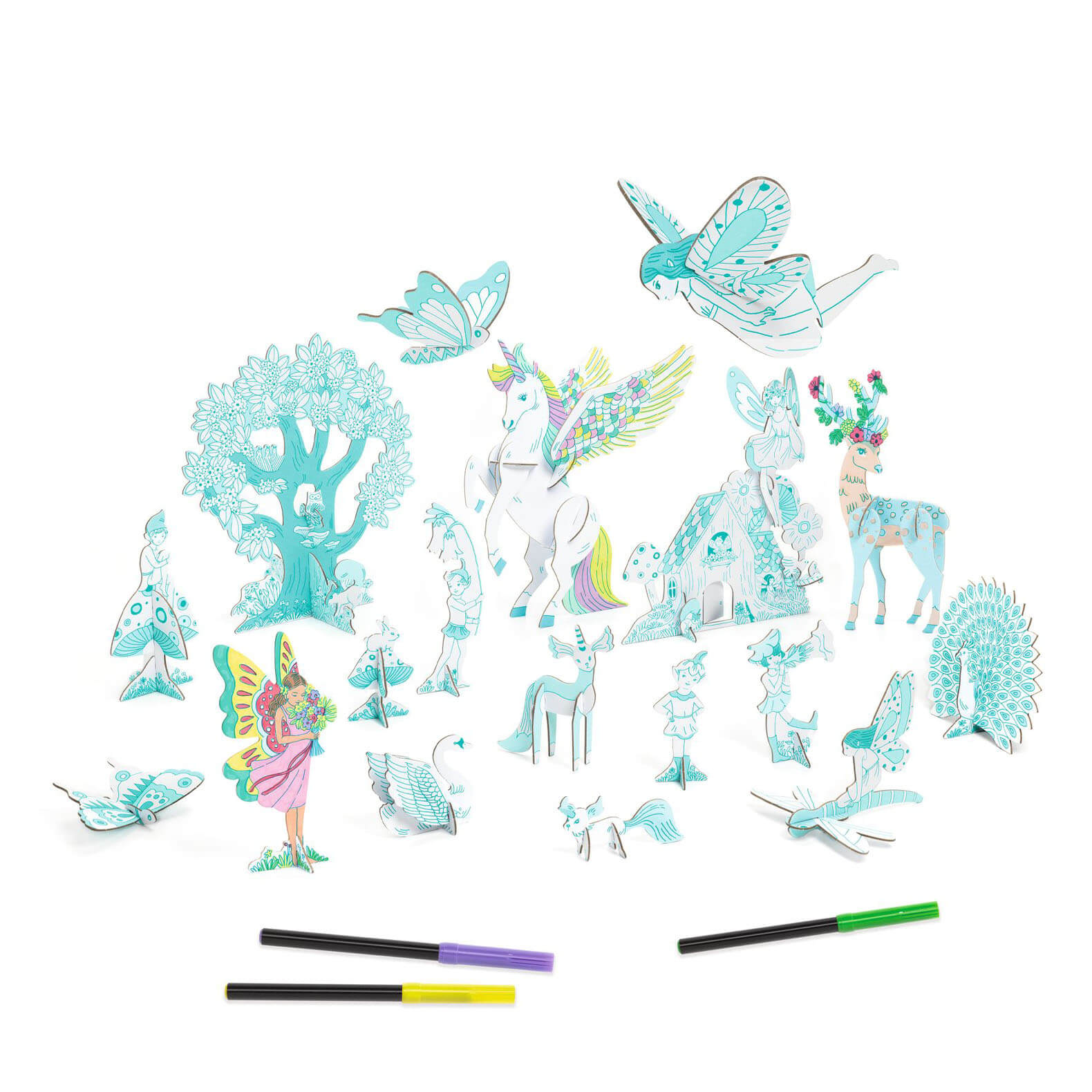 Colour Assemble Play Craft Set - Fairy World