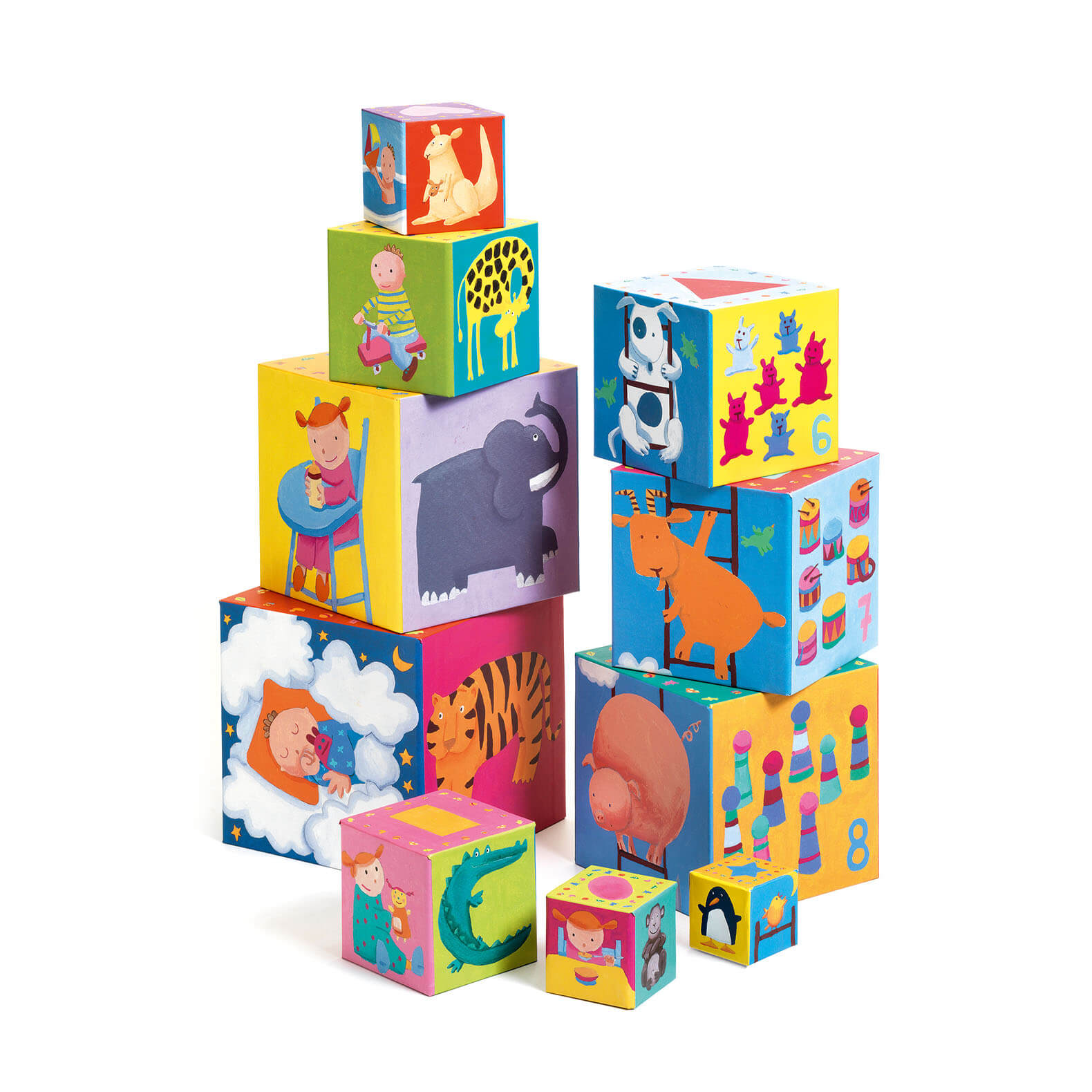 Stacking Blocks - Funny