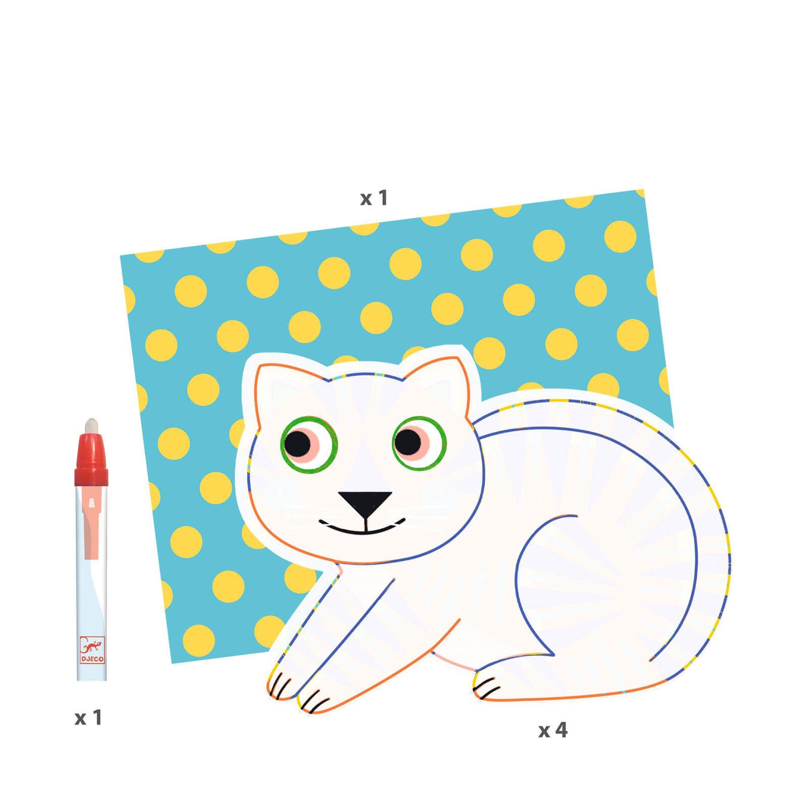 Magic Water Colouring Boards - Animalo Ma