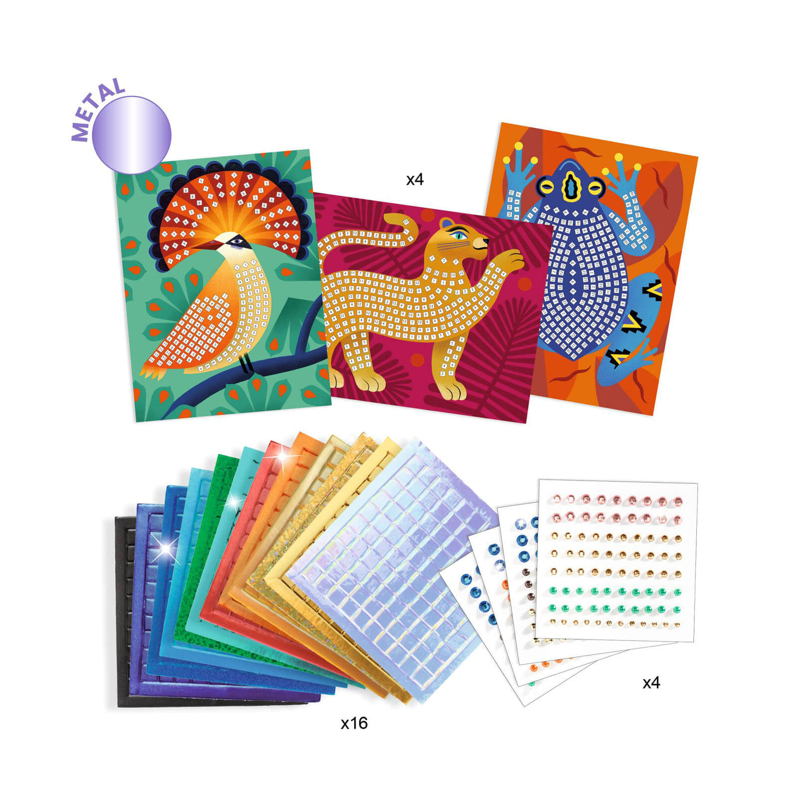 Mosaic Craft Set - Deep In The Jungle