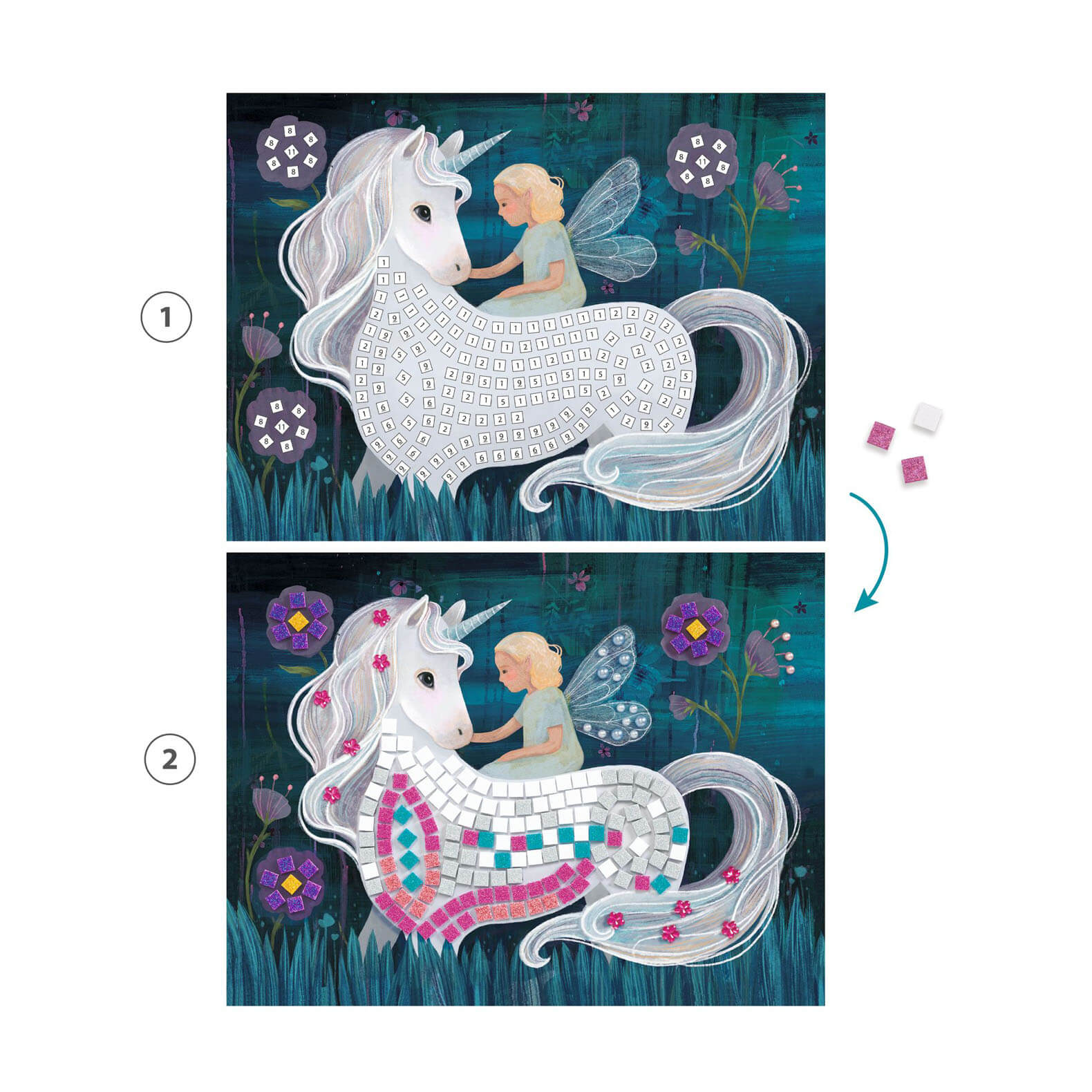 Mosaic Craft Set - The Enchanted World