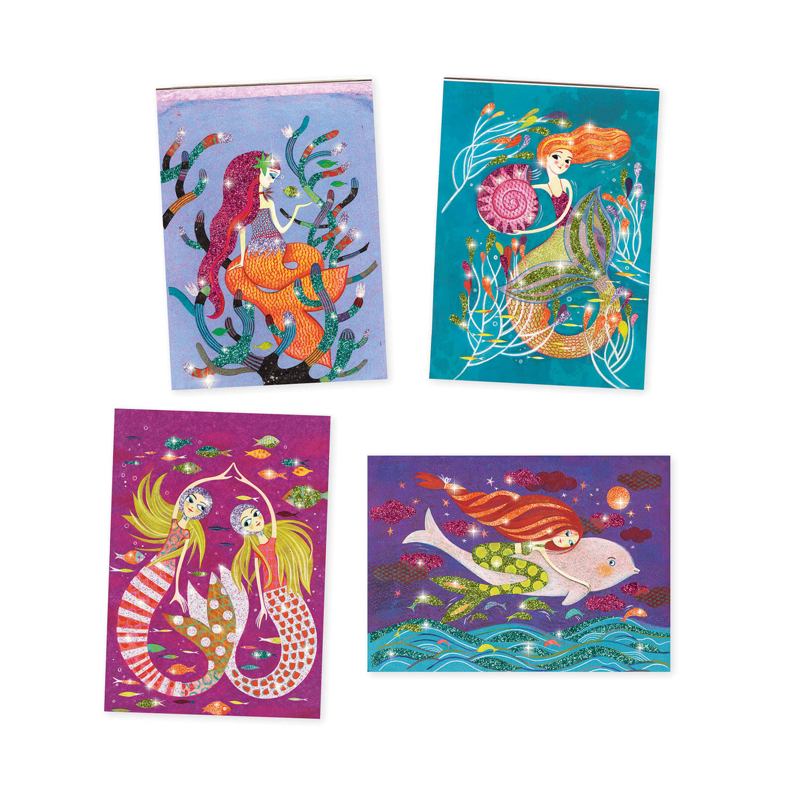 Glitter Craft Set - Mermaids Lights