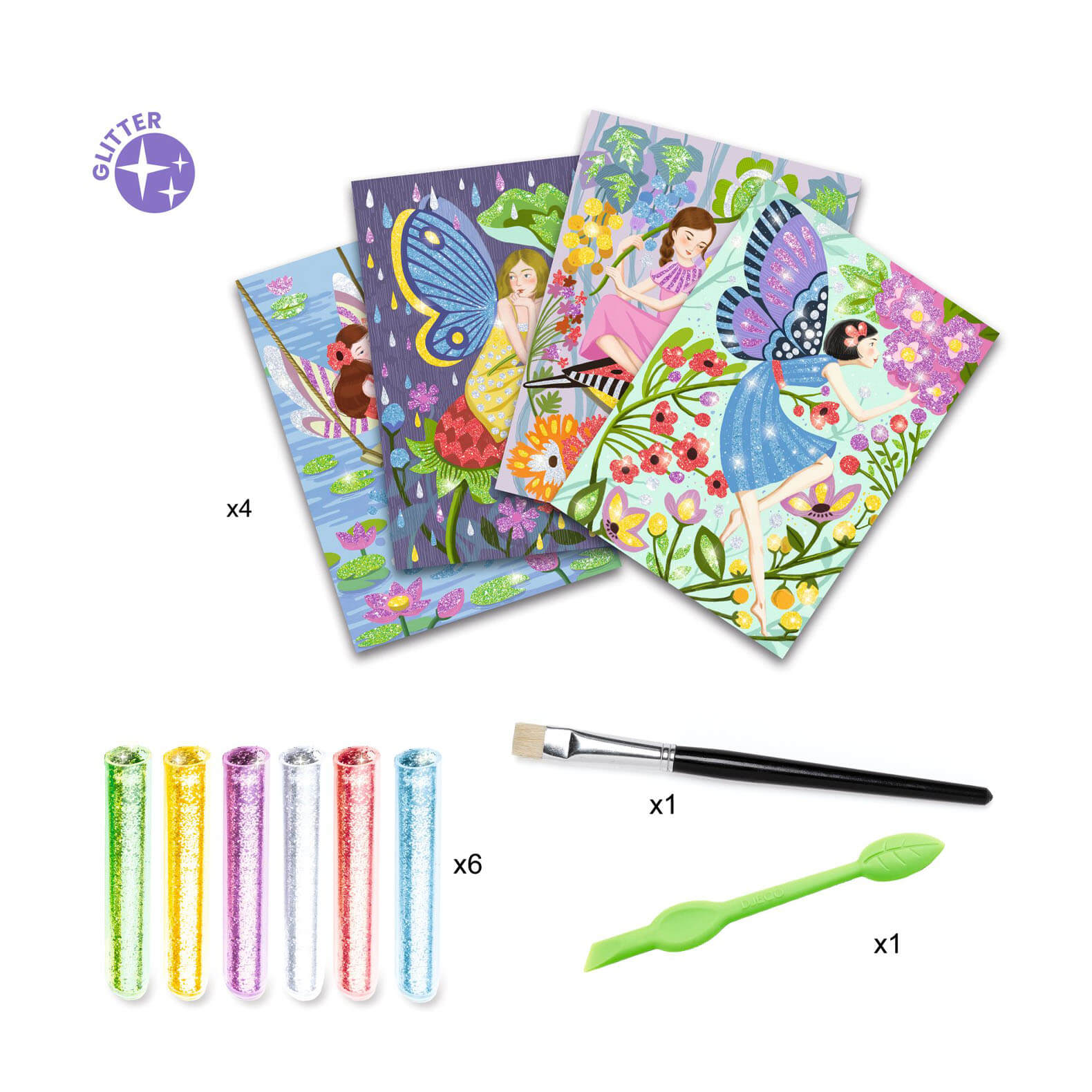 Glitter Craft Set - The Gentle Life Of Fairies