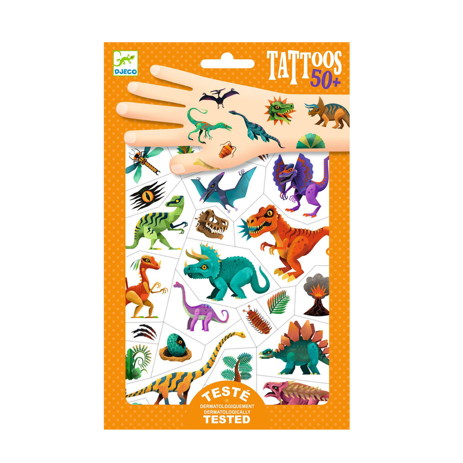 Dinosaurs Temporary Tattoos