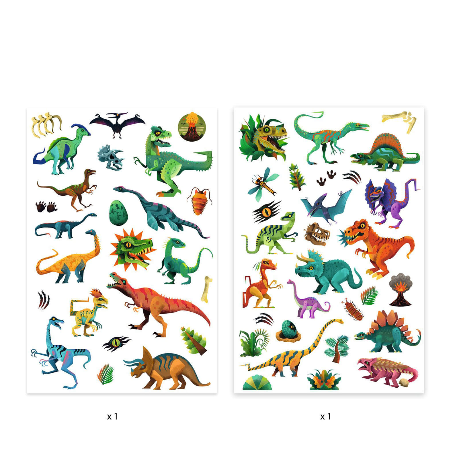 Dinosaurs Temporary Tattoos