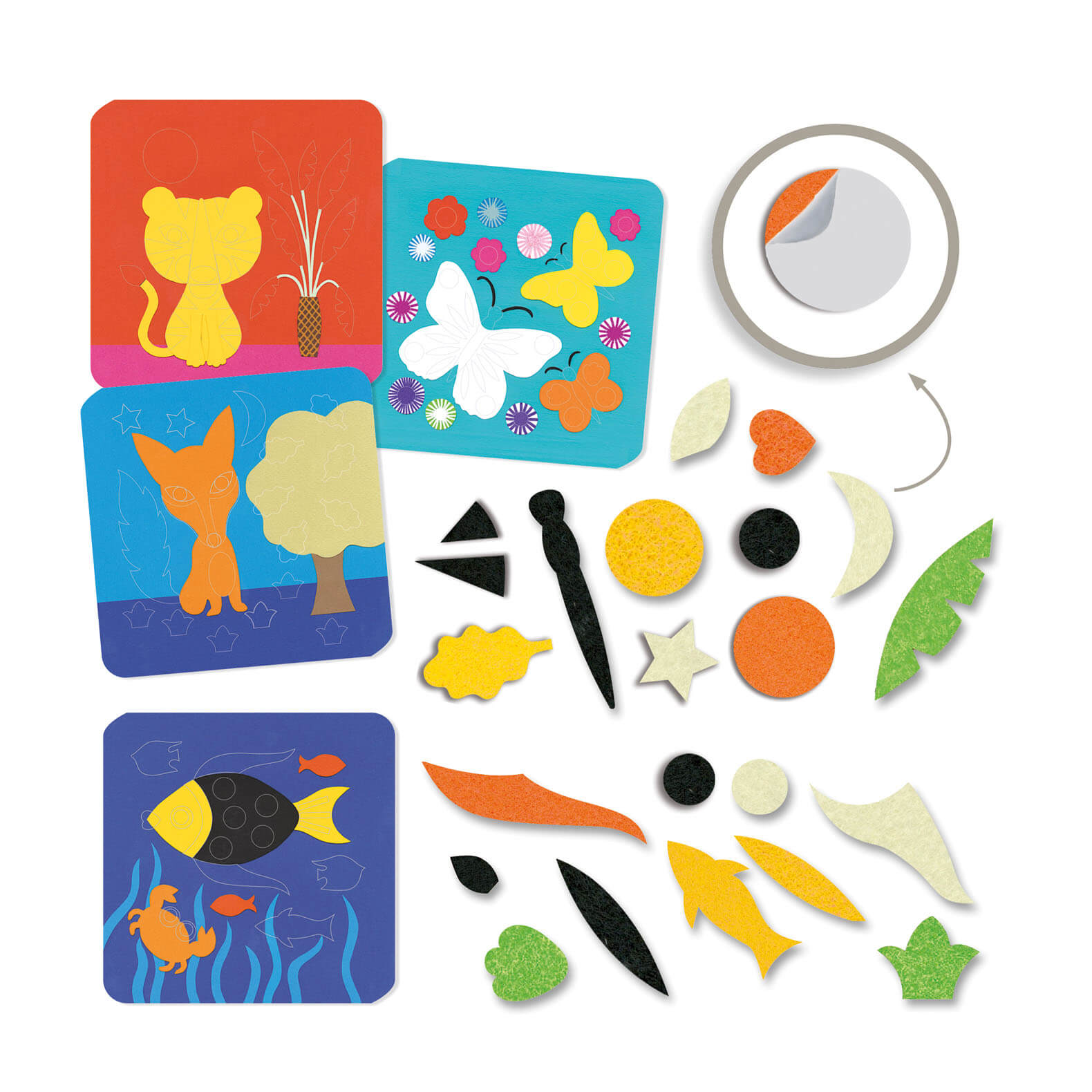 Felt Collage Craft Set - Sweet Nature