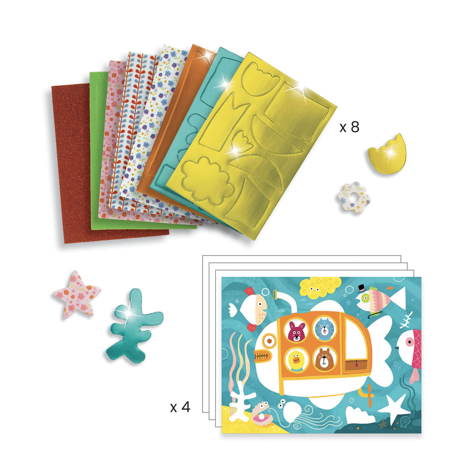 Collage Craft Set - Foam Fun
