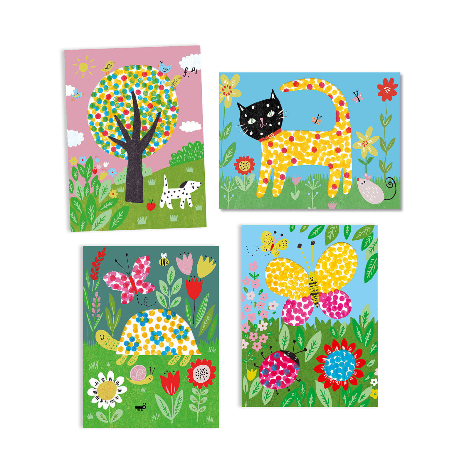 Colouring Craft Set - Small Dots