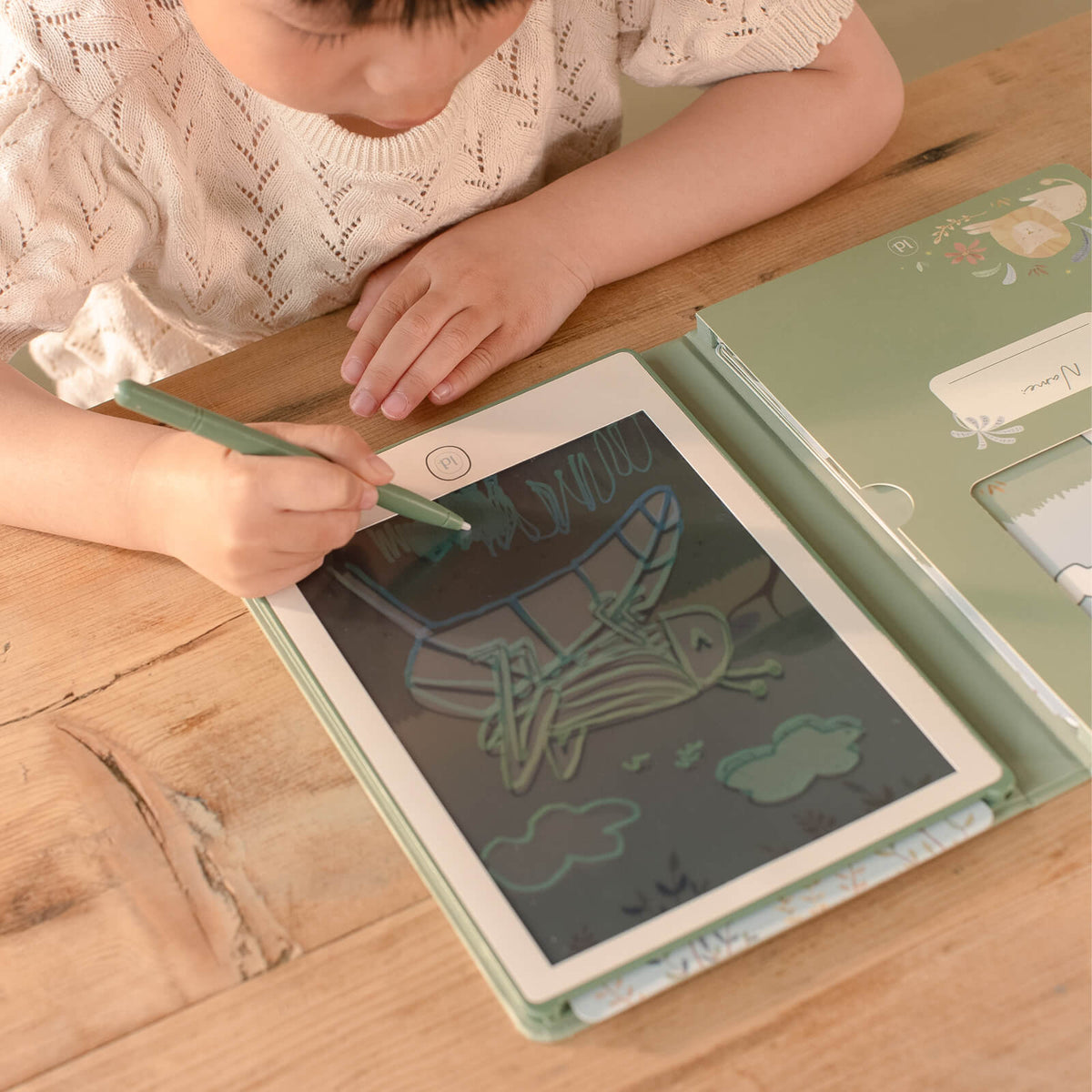 Drawing Tablet - Green - Safari Friends