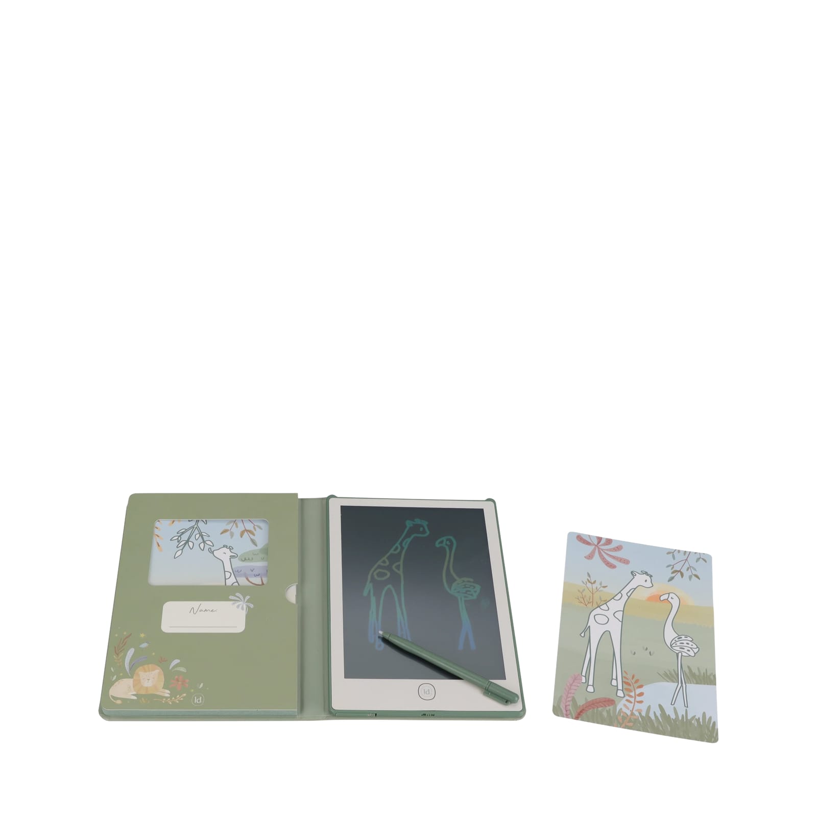 Drawing Tablet - Green - Safari Friends