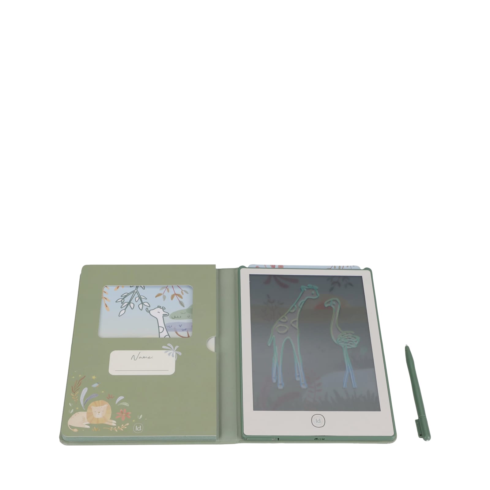 Drawing Tablet - Green - Safari Friends