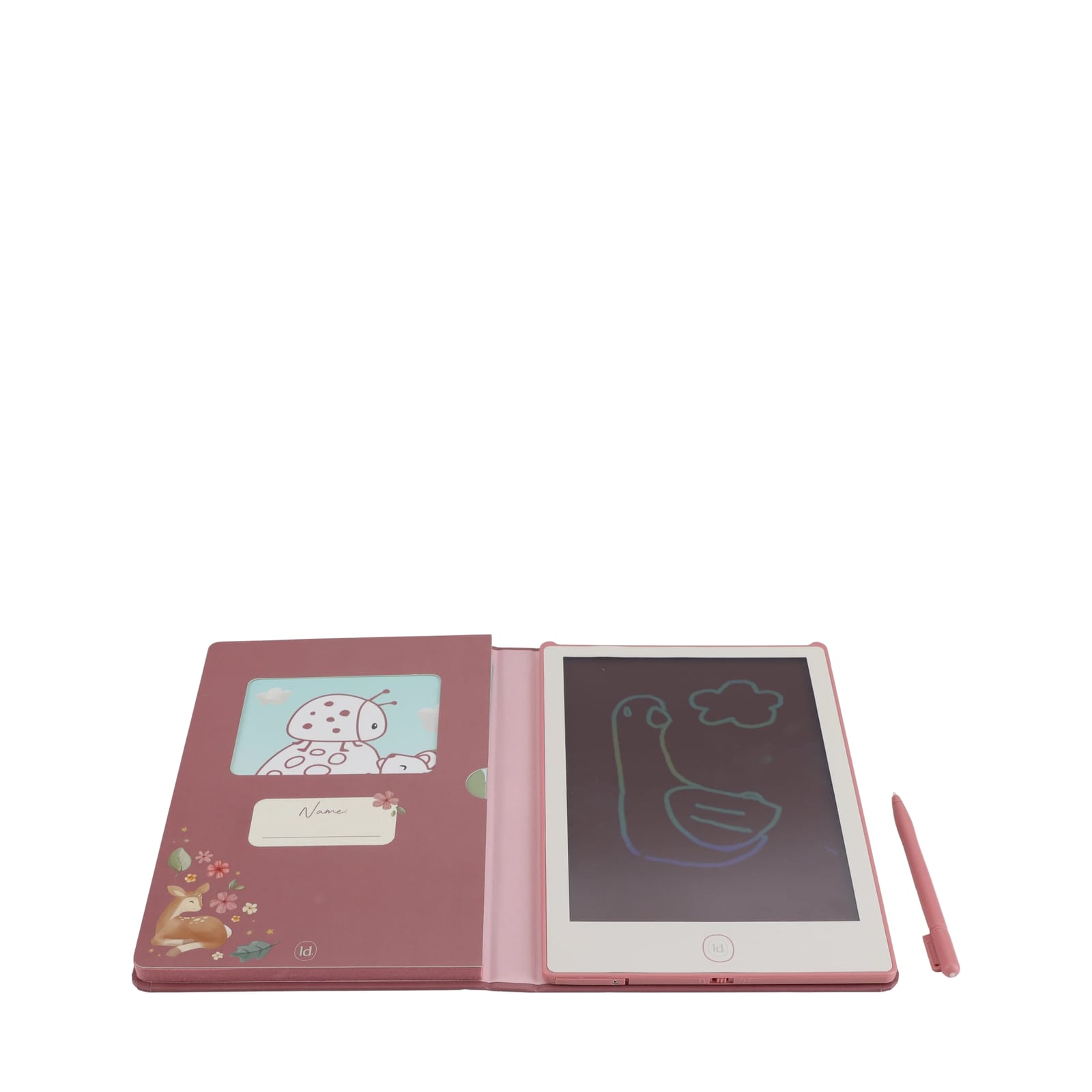 Drawing Tablet - Pink - Fairy Garden