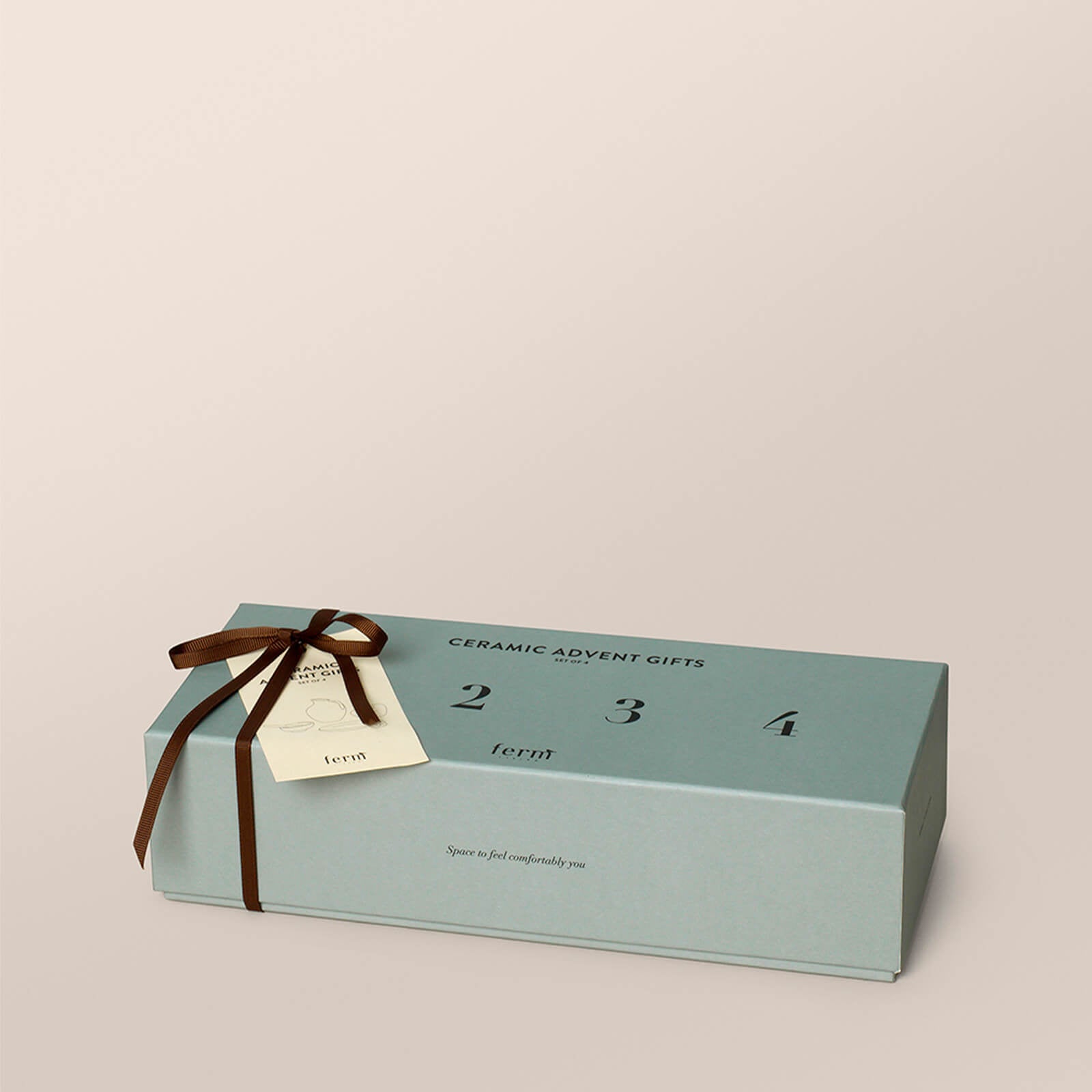 Ceramic Advent Gifts - Set of 4