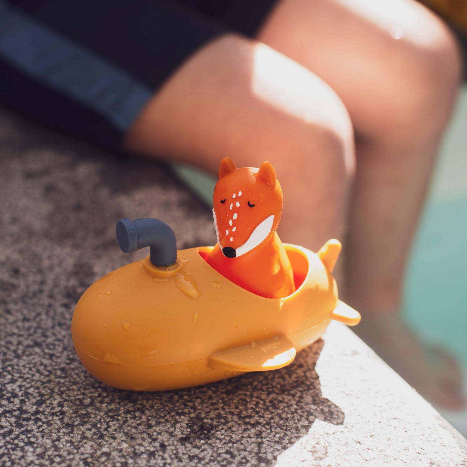 Bath Toy Submarine - Mr Fox