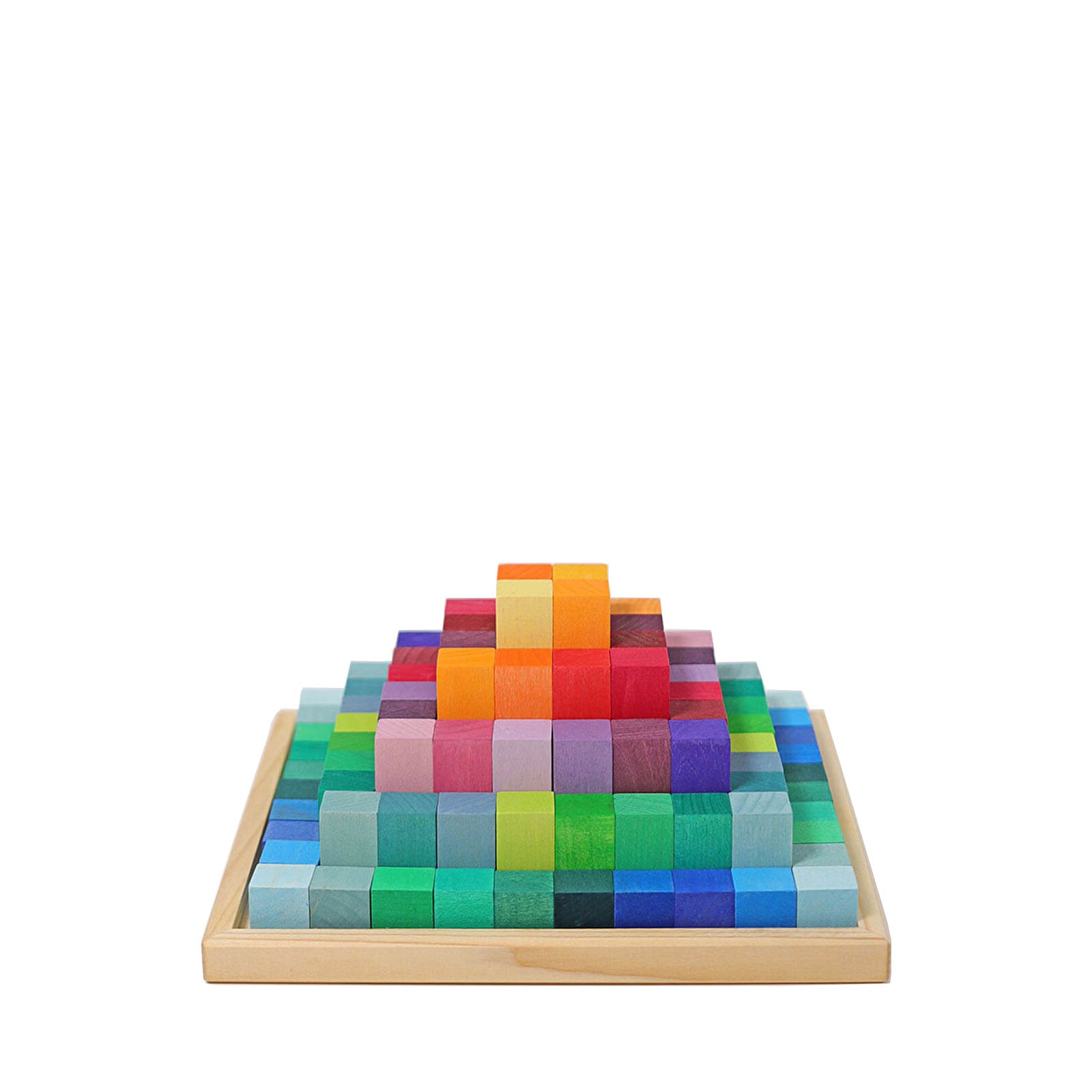 Small Stepped Pyramid Stacking Blocks