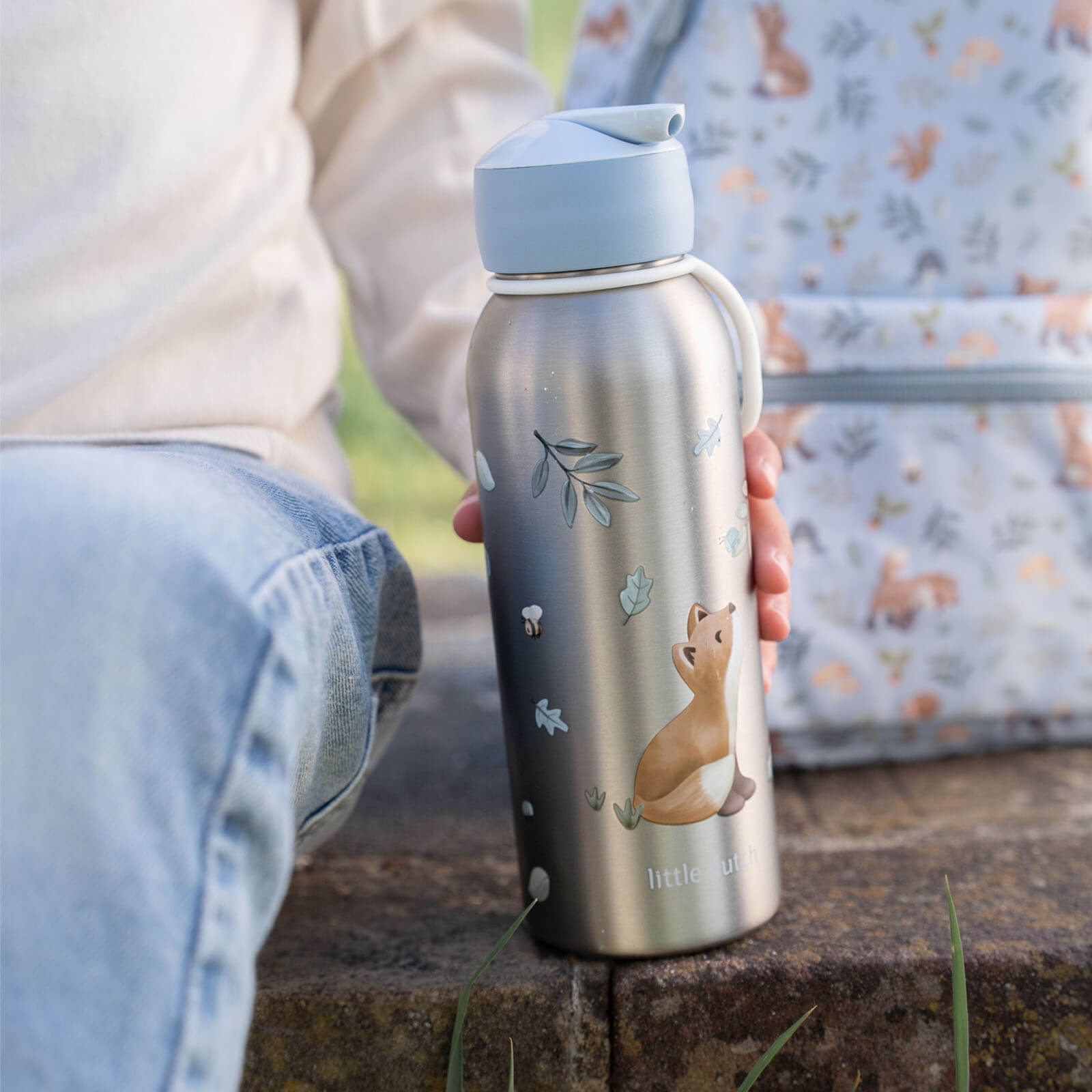 Insulated Bottle Flip-Up 350 ml - Forest Friends