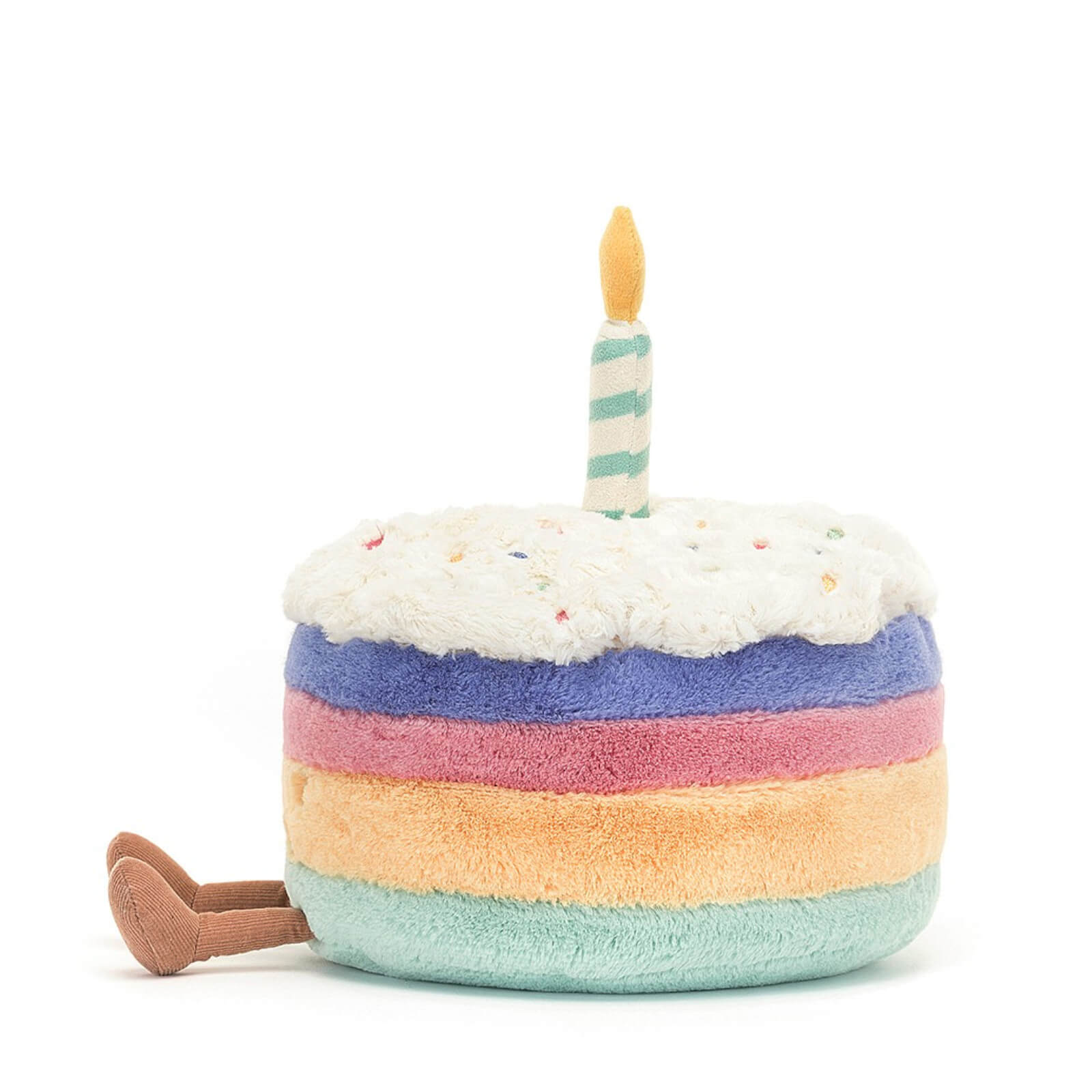 Amuseable Rainbow Birthday Cake