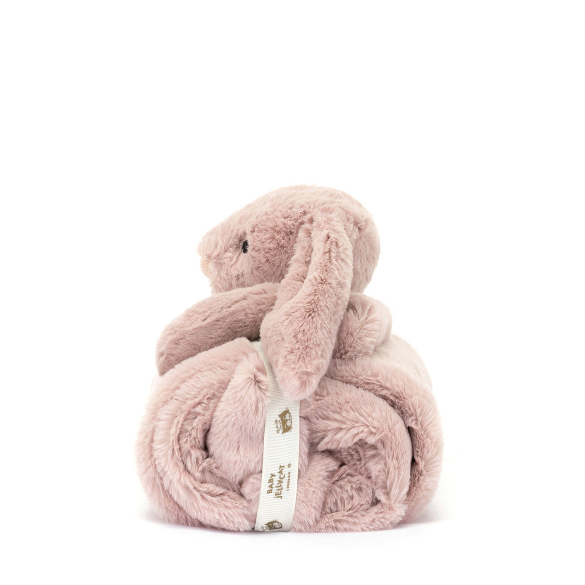 Bashful Luxe Bunny Rosa Blankie