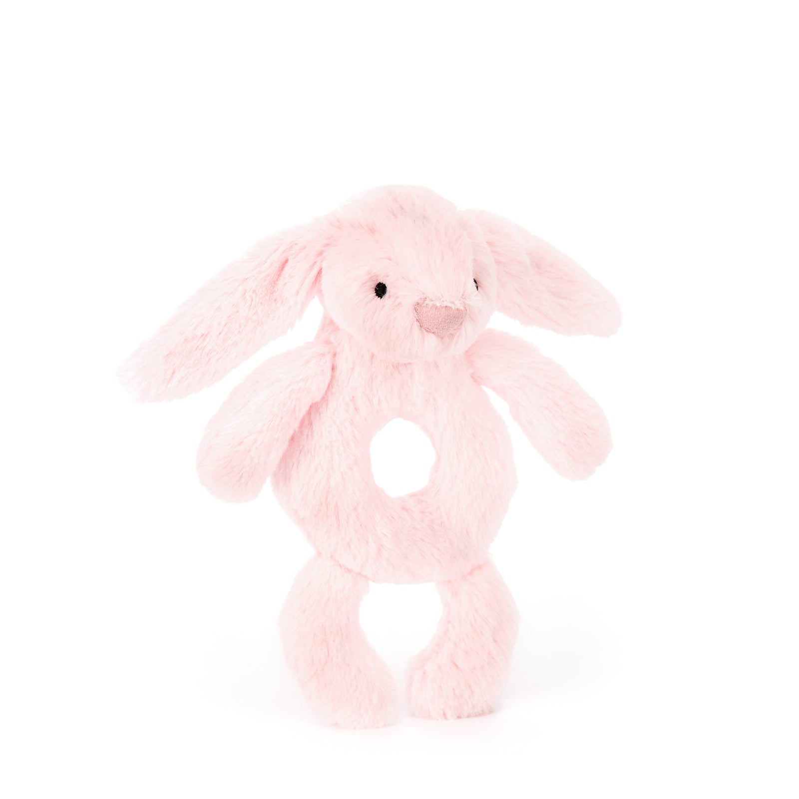 Jellycat Bashful Bunny Ring Rattle Pink