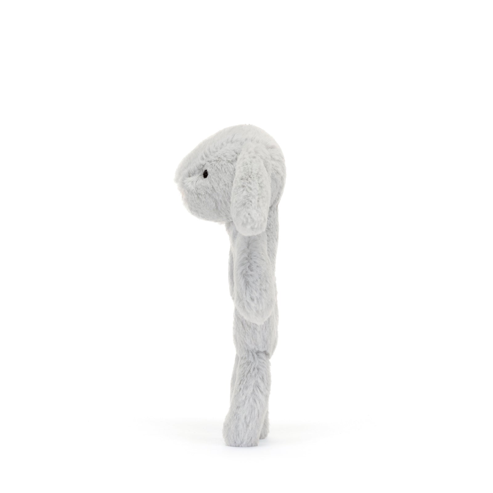 Bashful Bunny Ring Rattle Silver