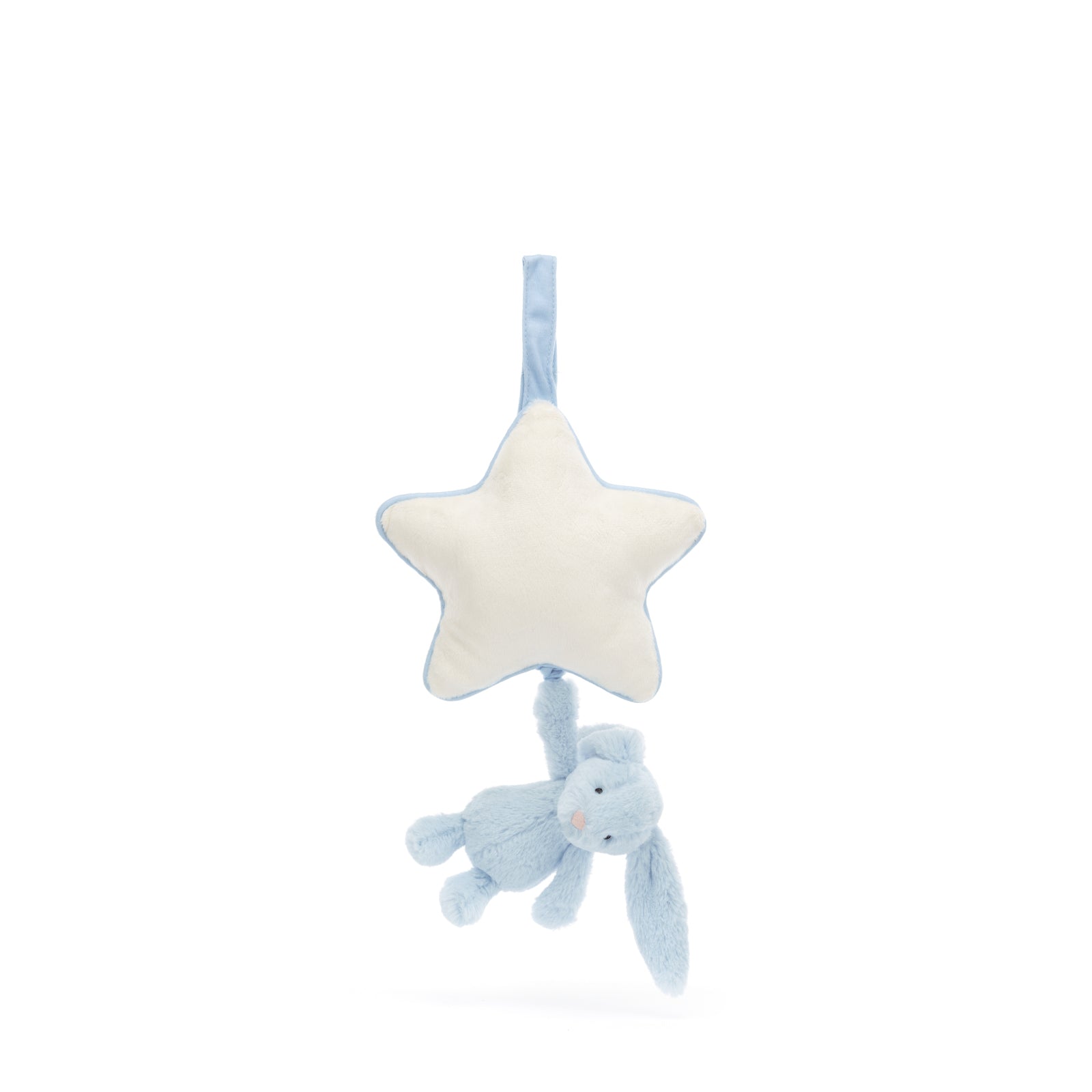 Bashful Bunny Musical Pull Blue