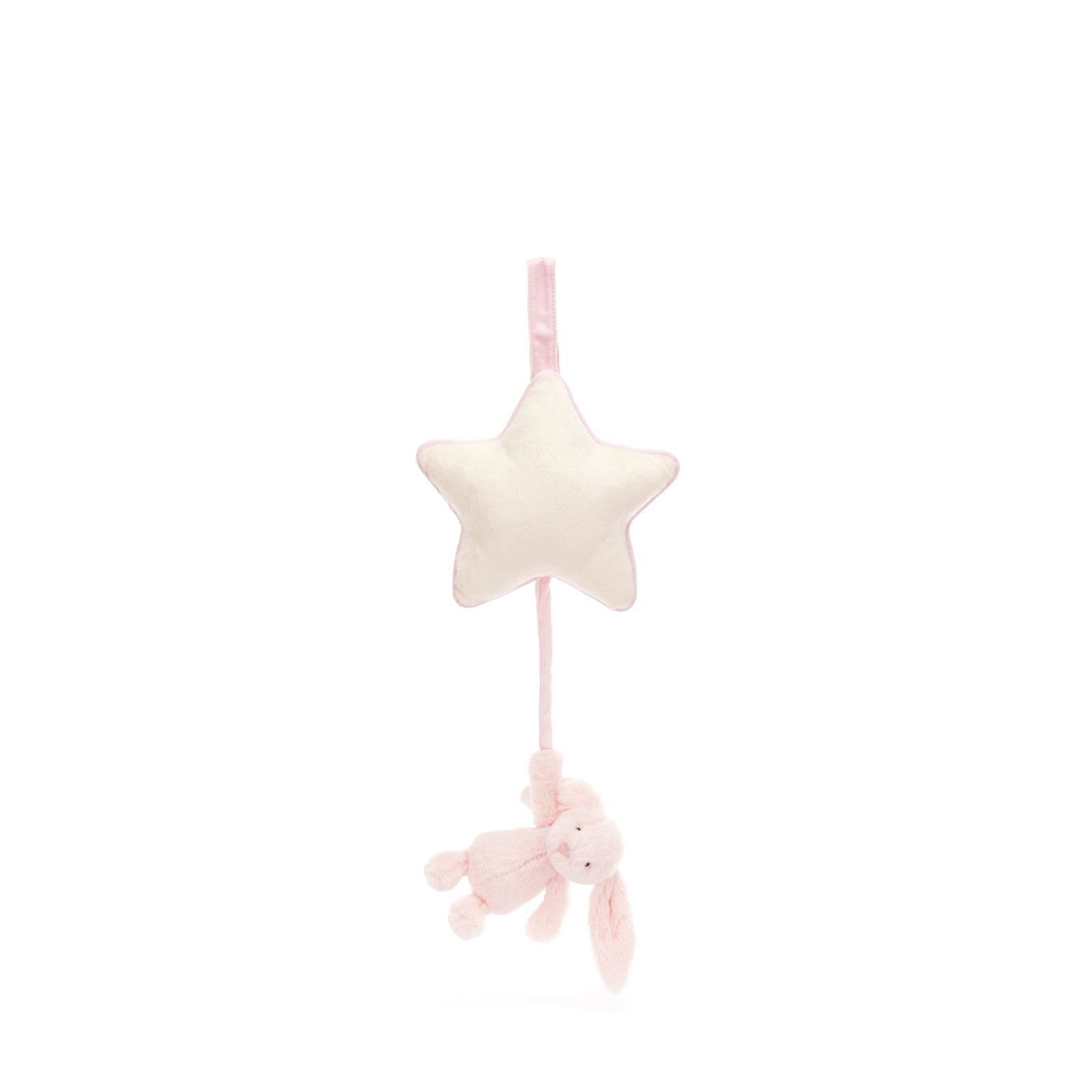 Bashful Bunny Musical Pull Pink