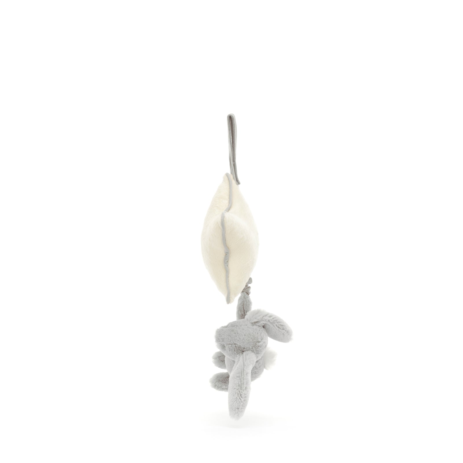 Bashful Bunny Musical Pull Silver
