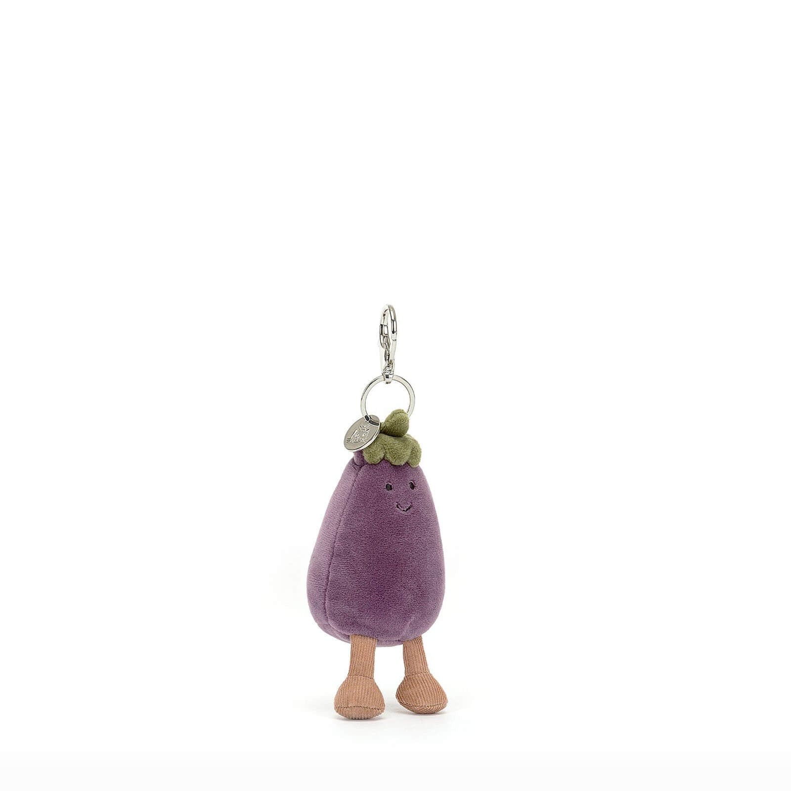 Vivacious Aubergine Bag Charm