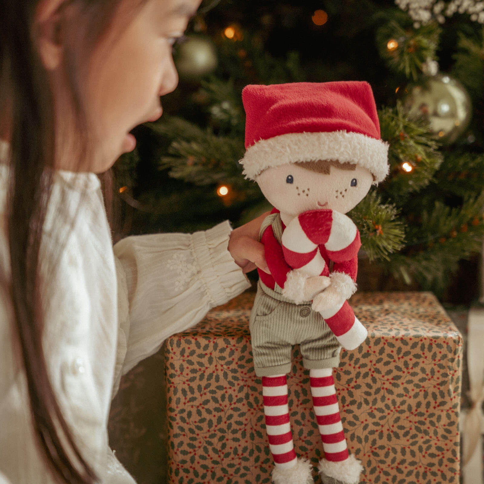 Soft Cuddle Doll Christmas Jim 35 cm