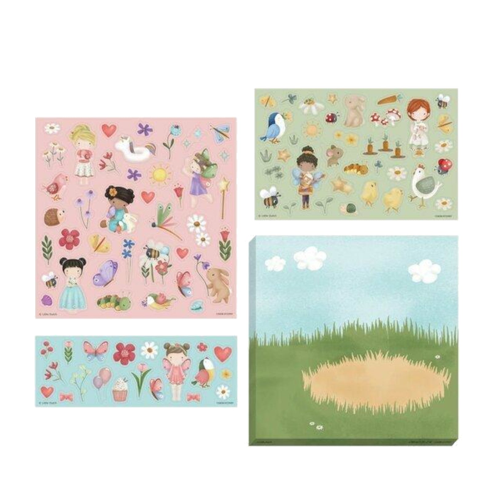 Sticker Set - Rosa and Friends