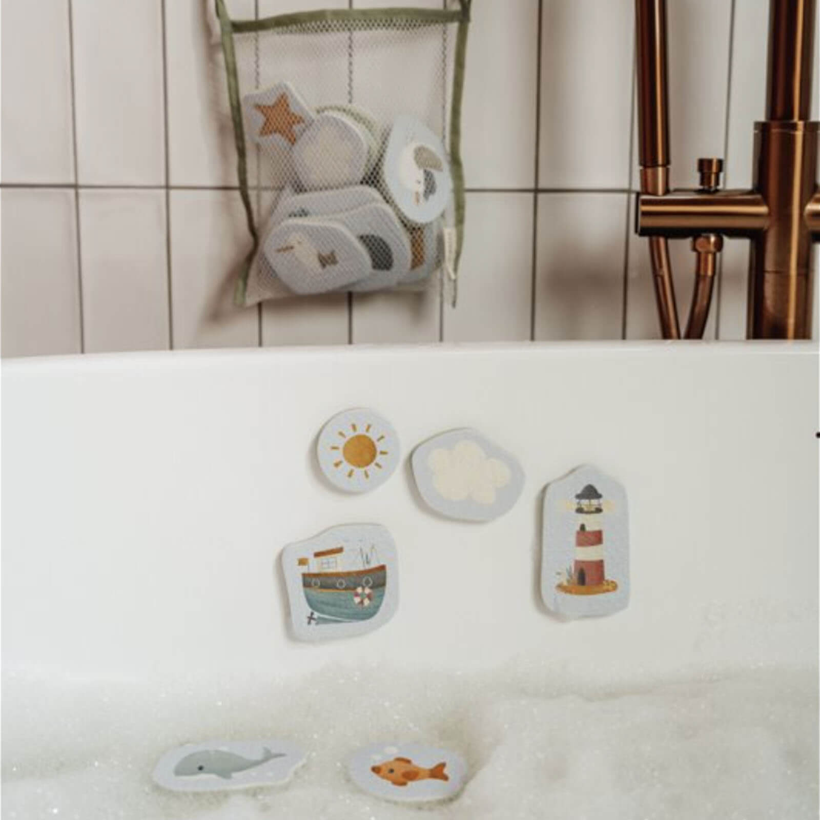 Bath Foam Shapes - Sailors Bay