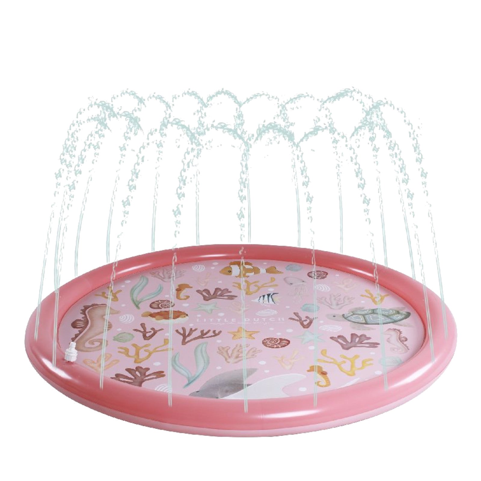 Sprinkler Play Mat 150 cm - Ocean Dreams Pink