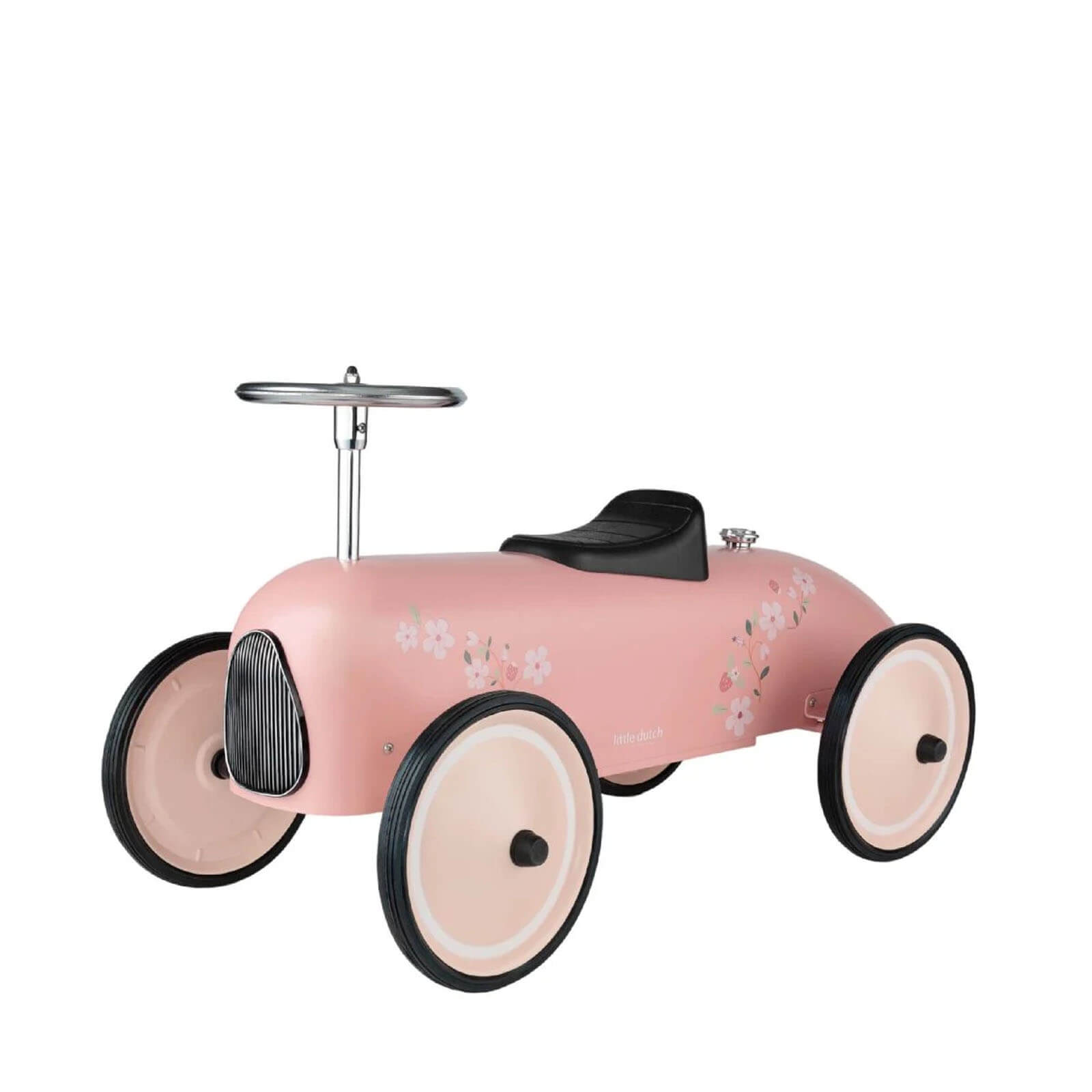 Retro Ride On - Pink Flowers