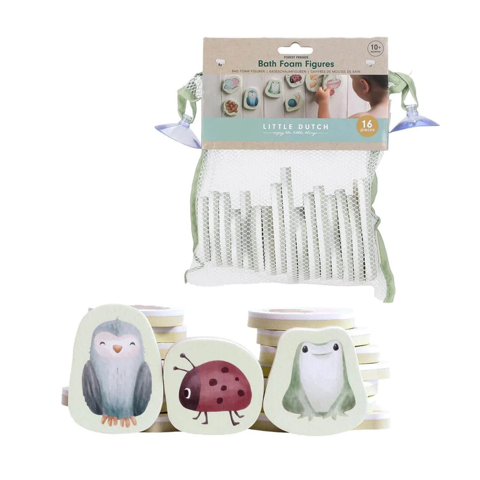 Bath Foam Figures - Forest Friends