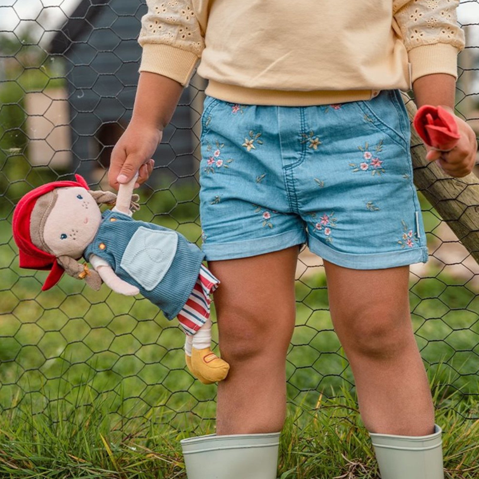 Cuddle Doll Dutch Farmer Rosa 35 cm