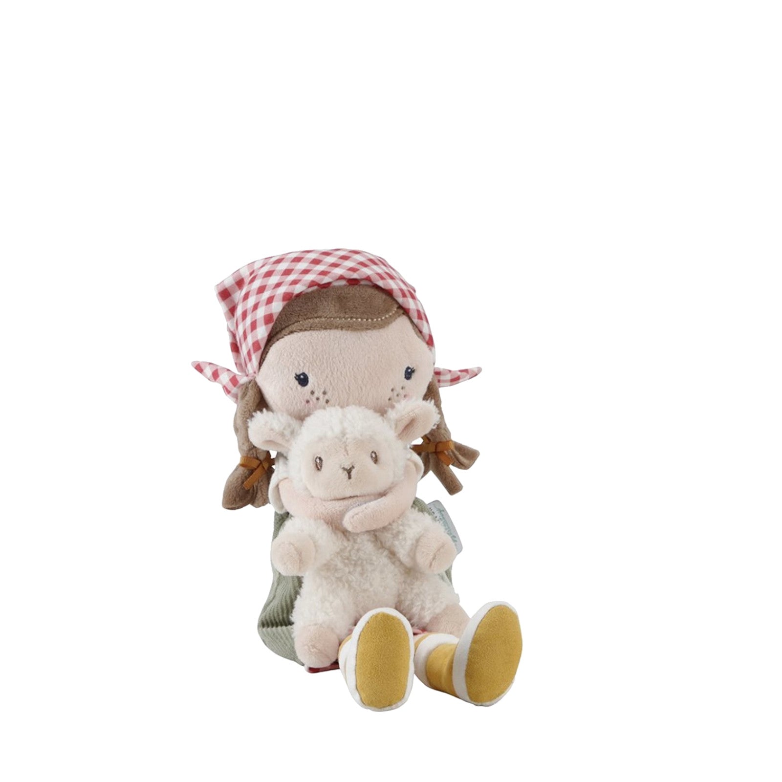 Cuddle Doll Farmer Rosa With Sheep 35 cm