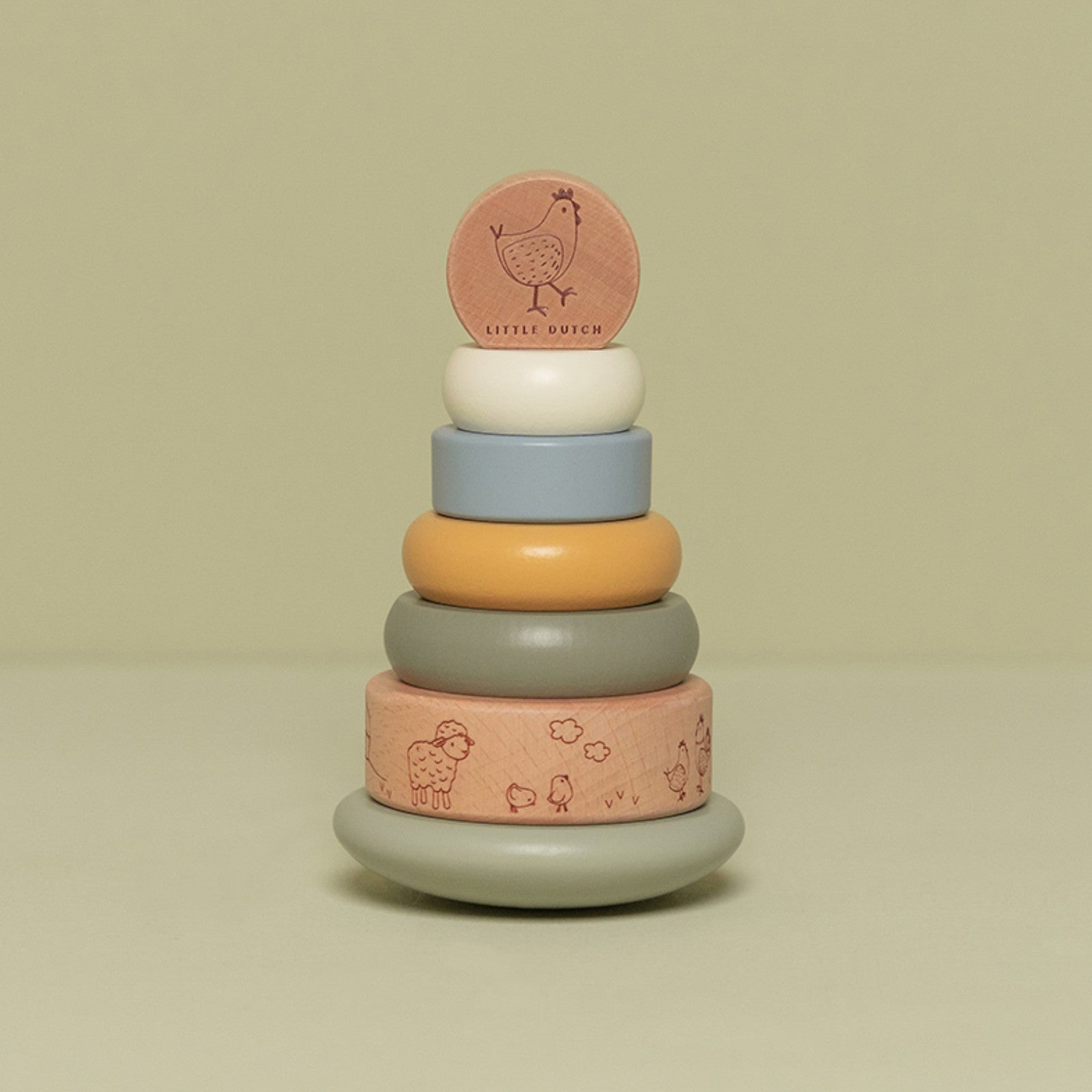 Rocking Ring Stacker - Little Farm
