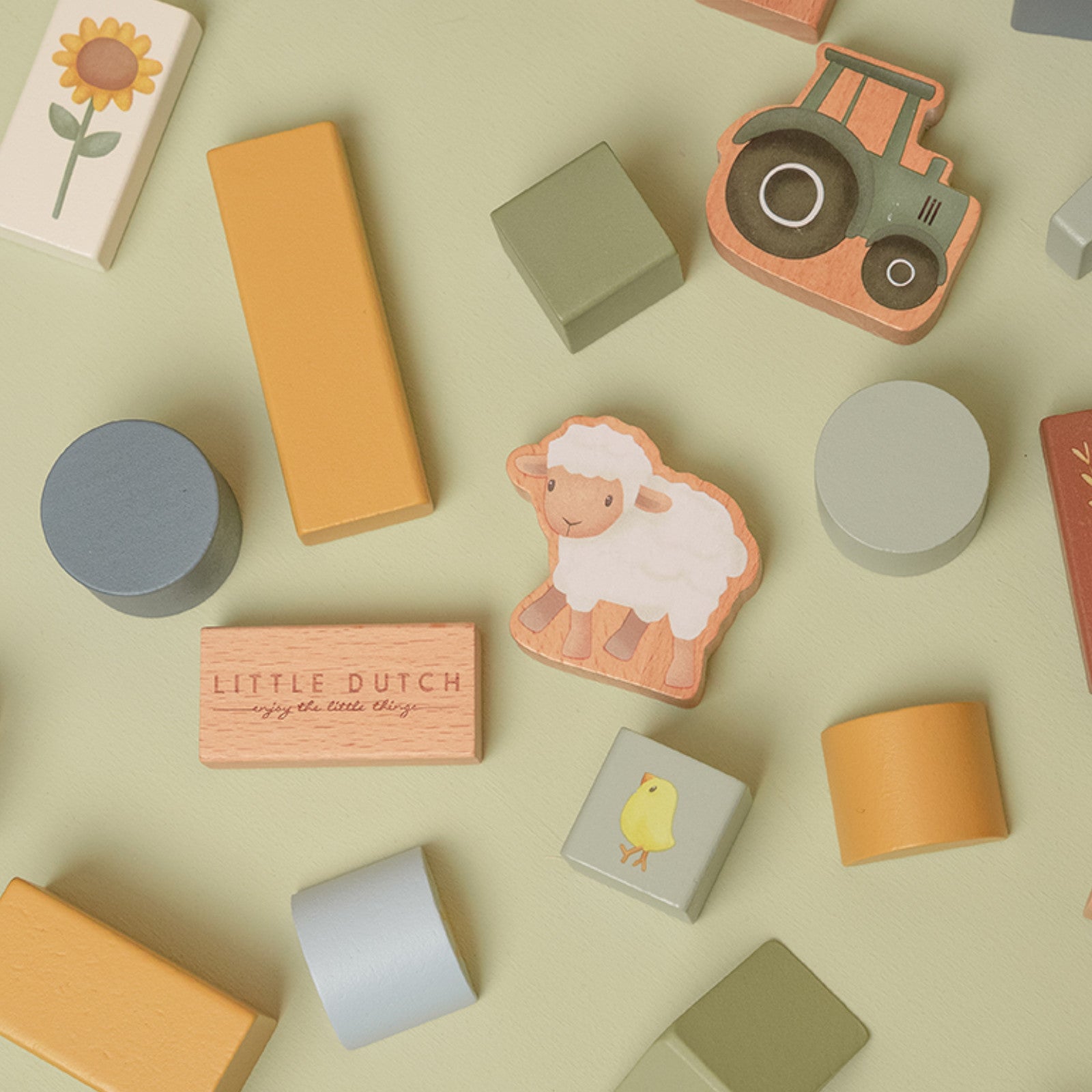 Building Blocks 50 Pieces - Little Farm
