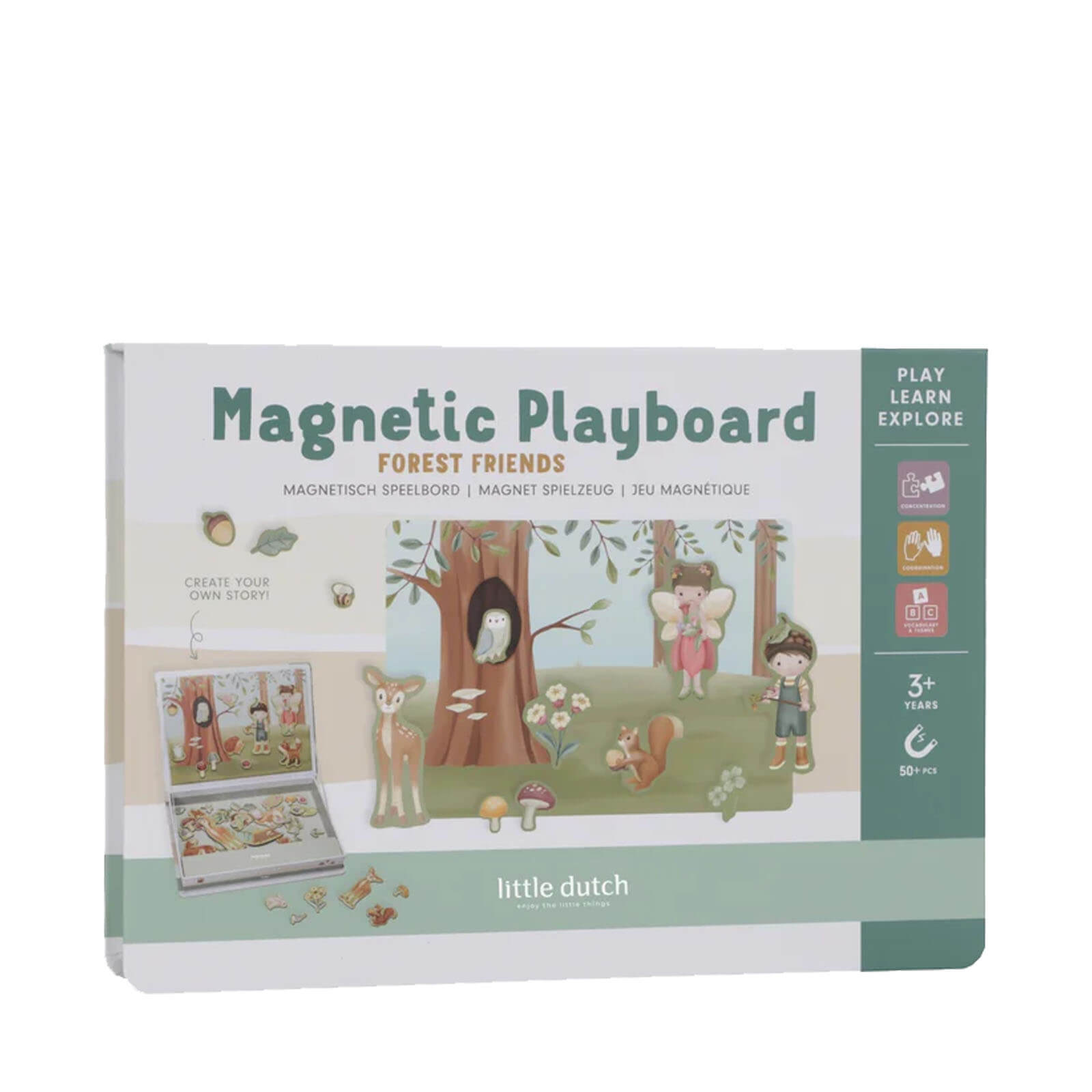 Magnetic Play Board - Forest Friends