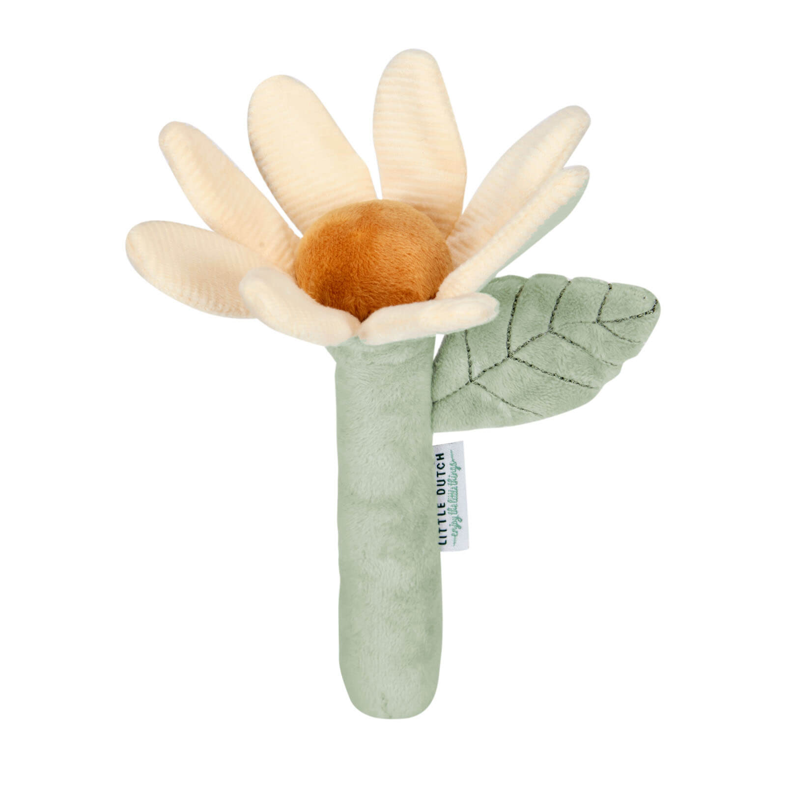 Rattle Toy - Yellow Flower