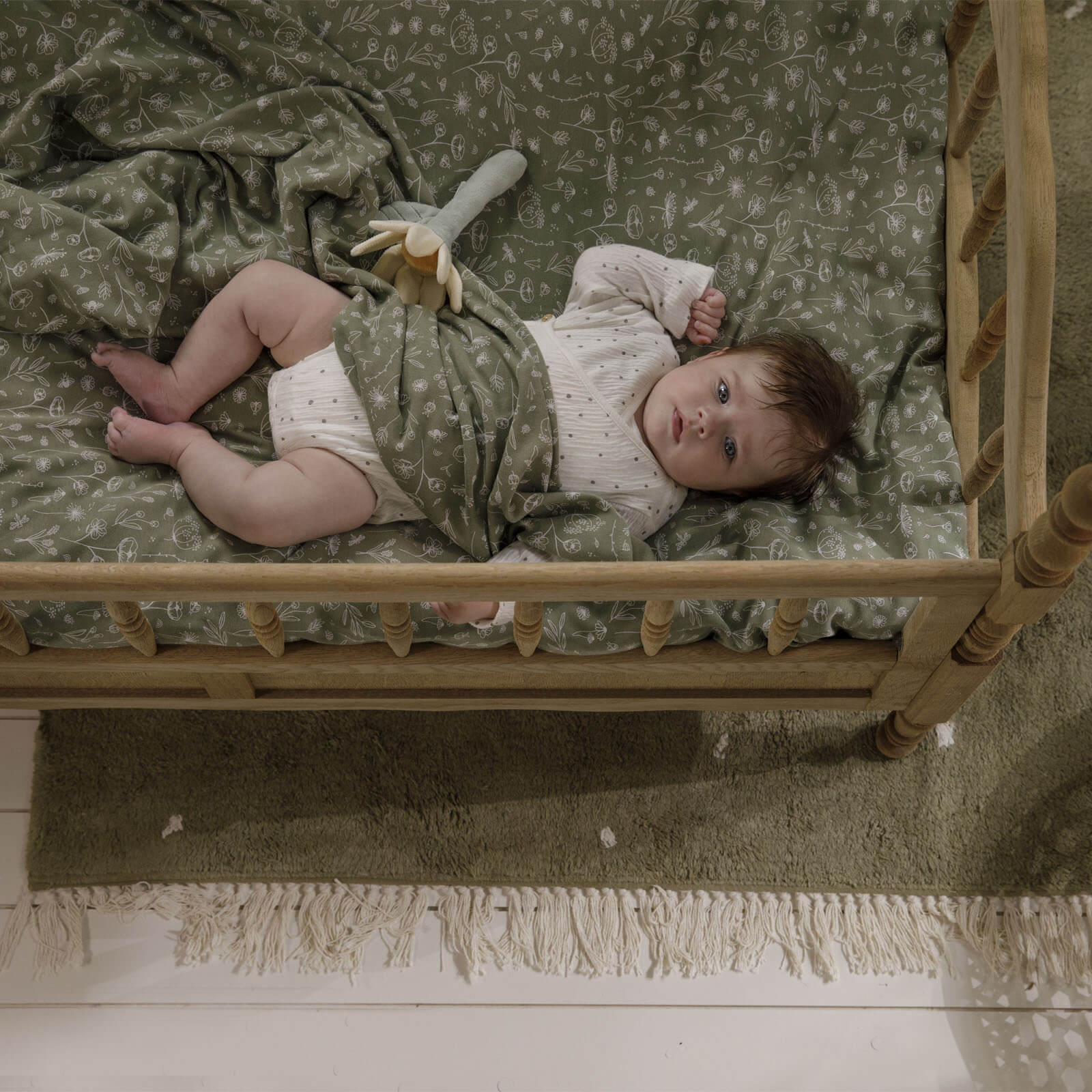 Rattle Toy - Yellow Flower