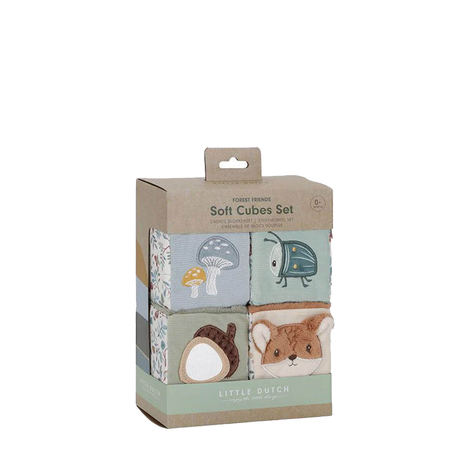 4 Soft Blocks - Forest Friends