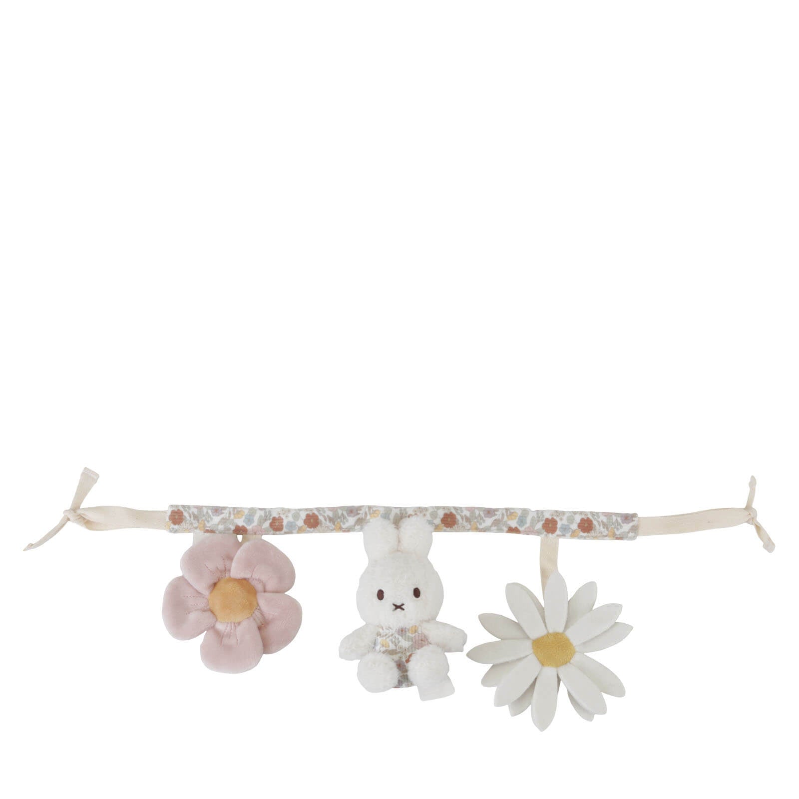 Miffy Car Seat Toy - Vintage Flowers