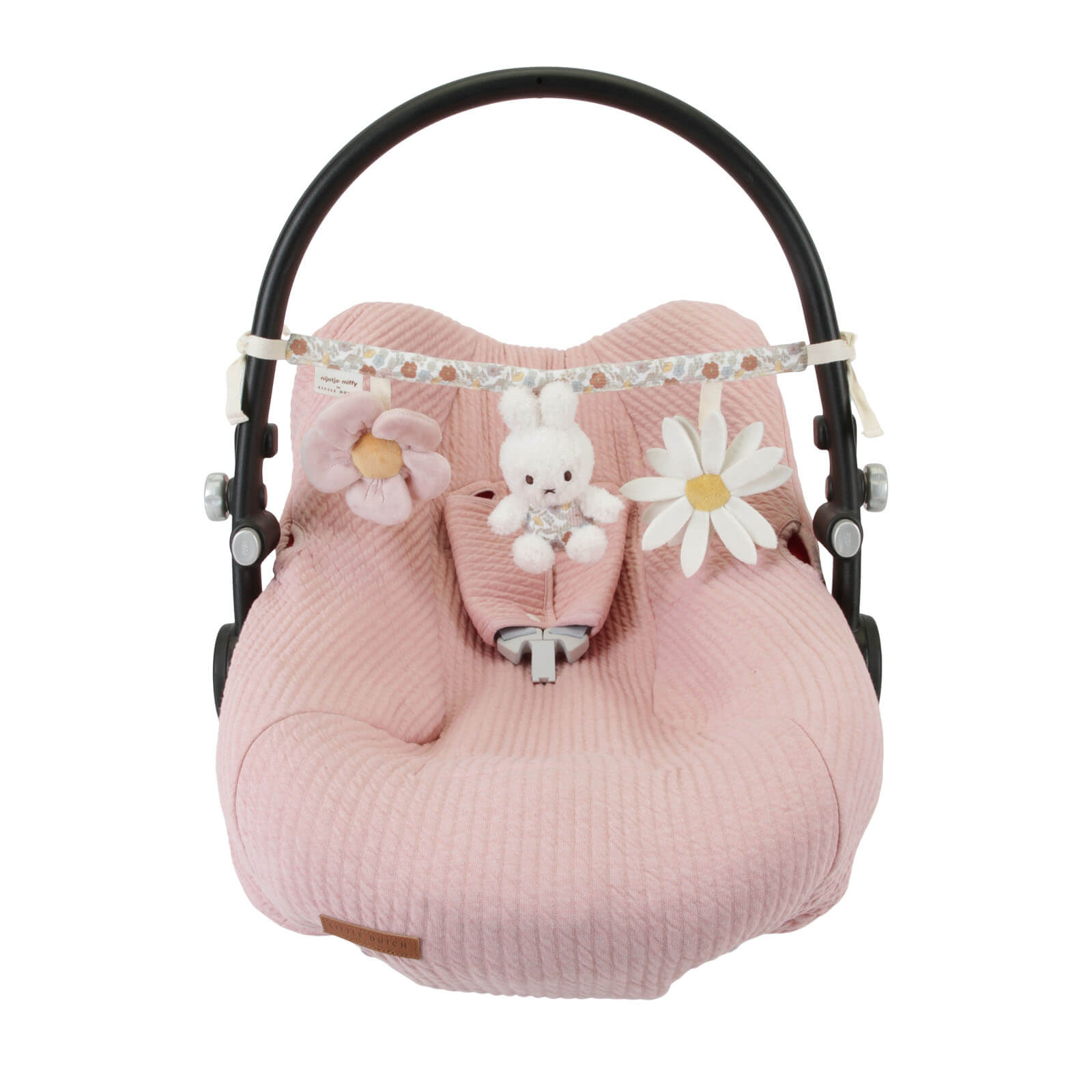 Miffy Car Seat Toy - Vintage Flowers