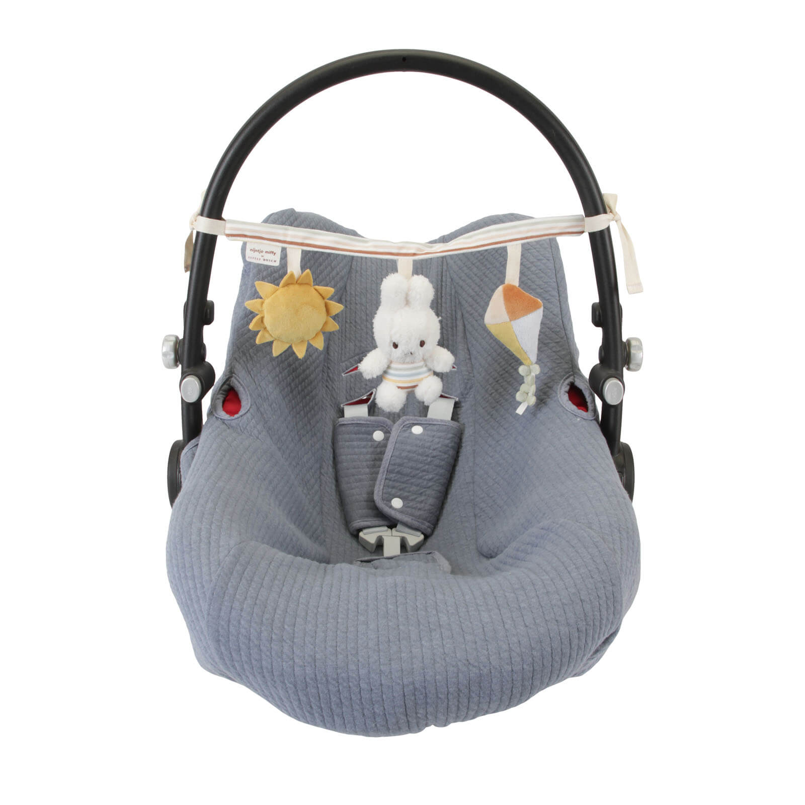 Miffy Car Seat Toy - Vintage Sunny Stripes