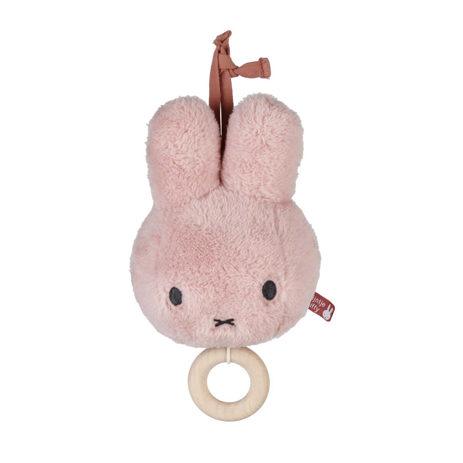 Miffy Pull Music Box - Fluffy Pink