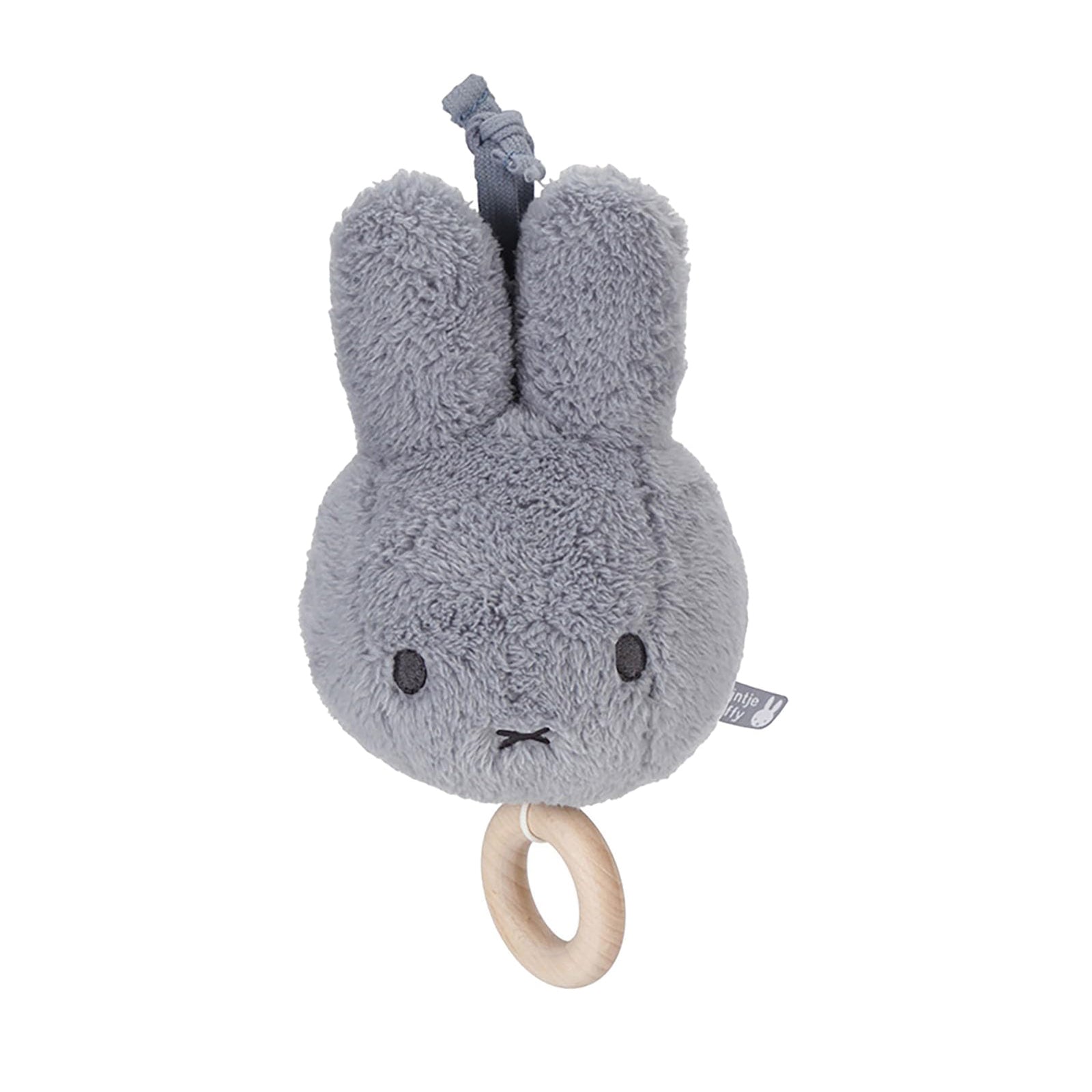 Miffy Pull Music Box - Fluffy Blue