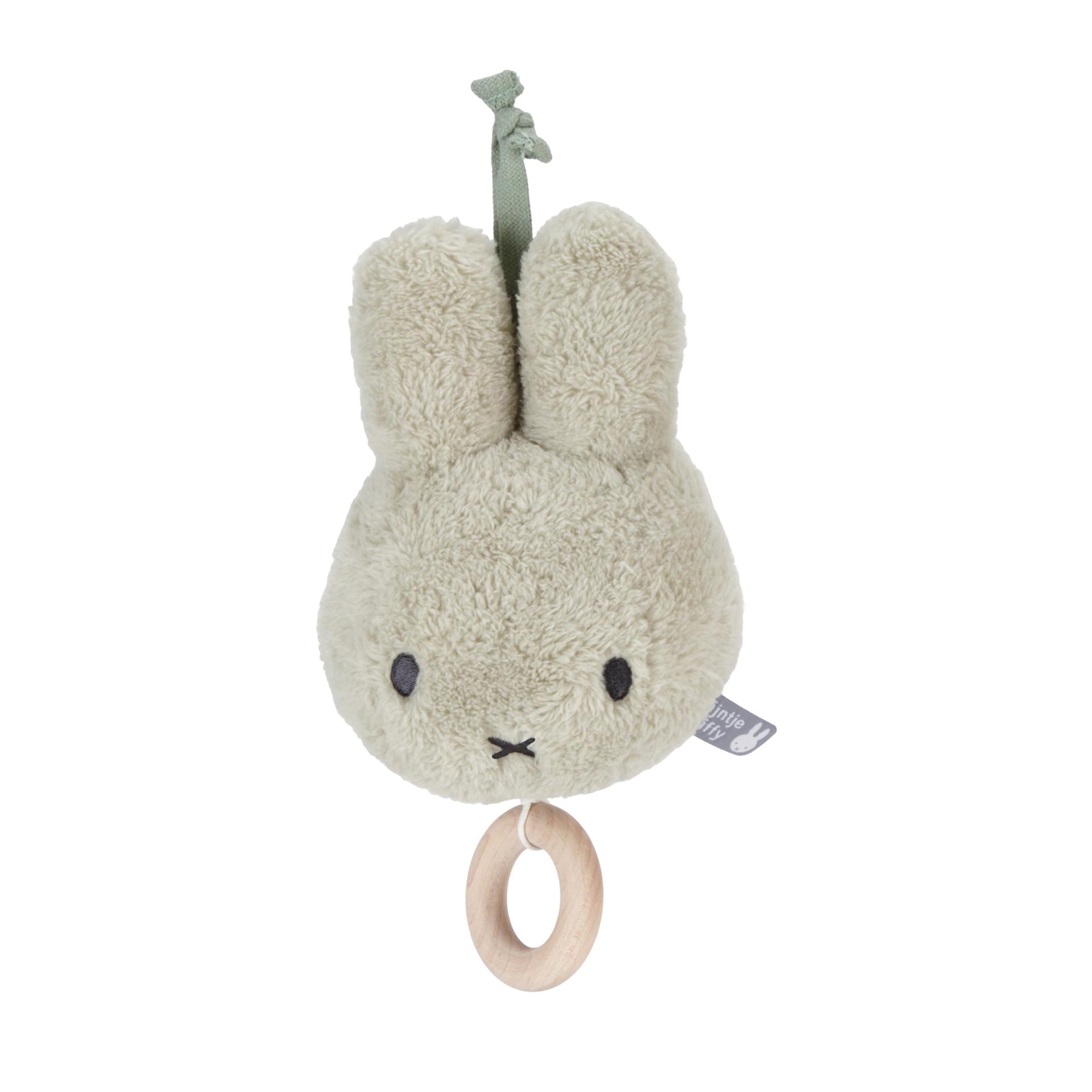 Miffy Pull Music Box - Fluffy Green