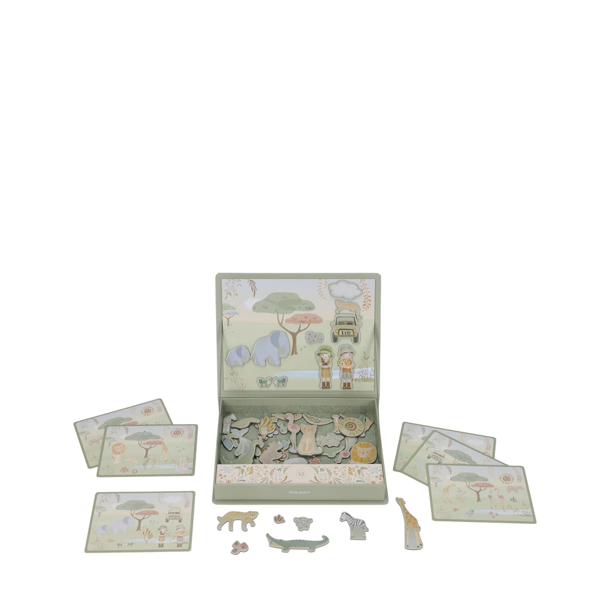 Magnetic Play Board - Safari Friends